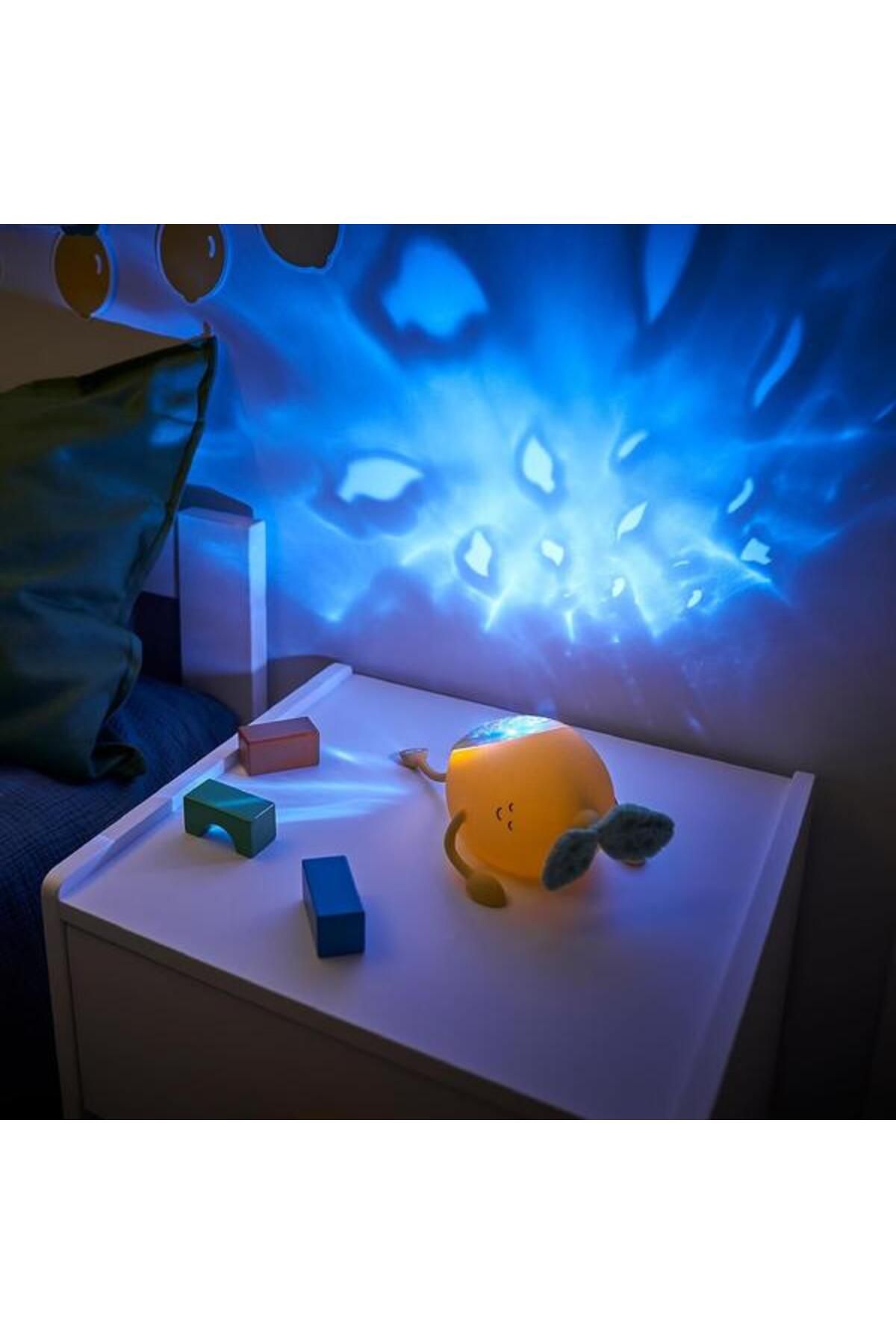 Badabulle-Night Lamp Basile in Lemon Shape with Projections and Soothing Sounds 2