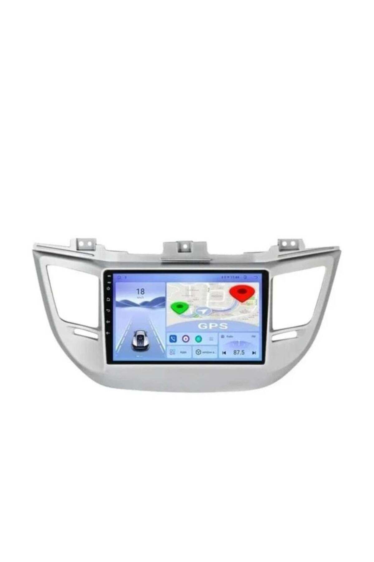 Hyundai-Android screen for Hyundai Tucson 2016-2018 model (4 RAM - 64 GB memory) supports CarPlay and Android Auto 3