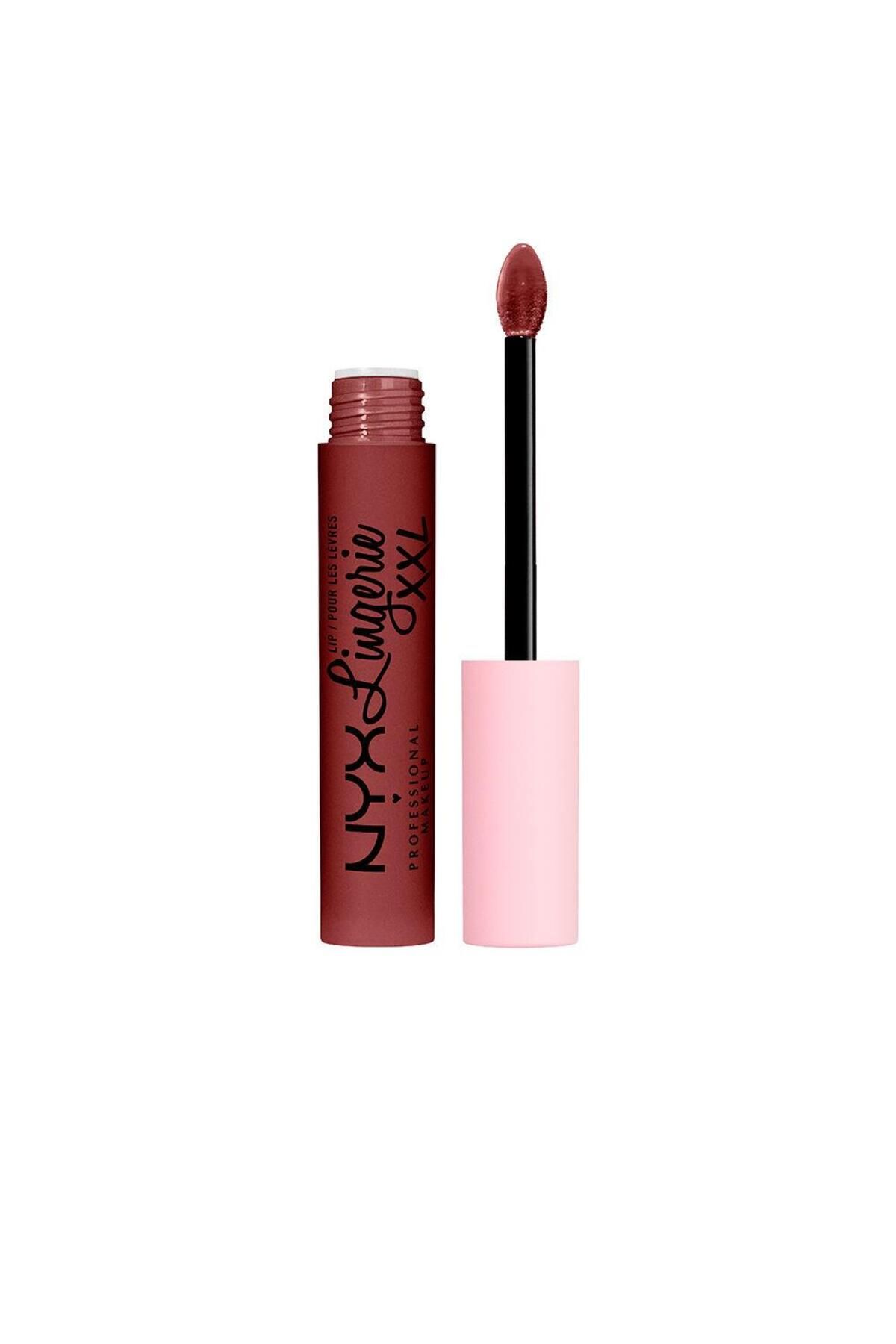 NYX-Ruj lichid de buze cu acoperire completa LINGERIE XXL deep mesh 4 ml 1