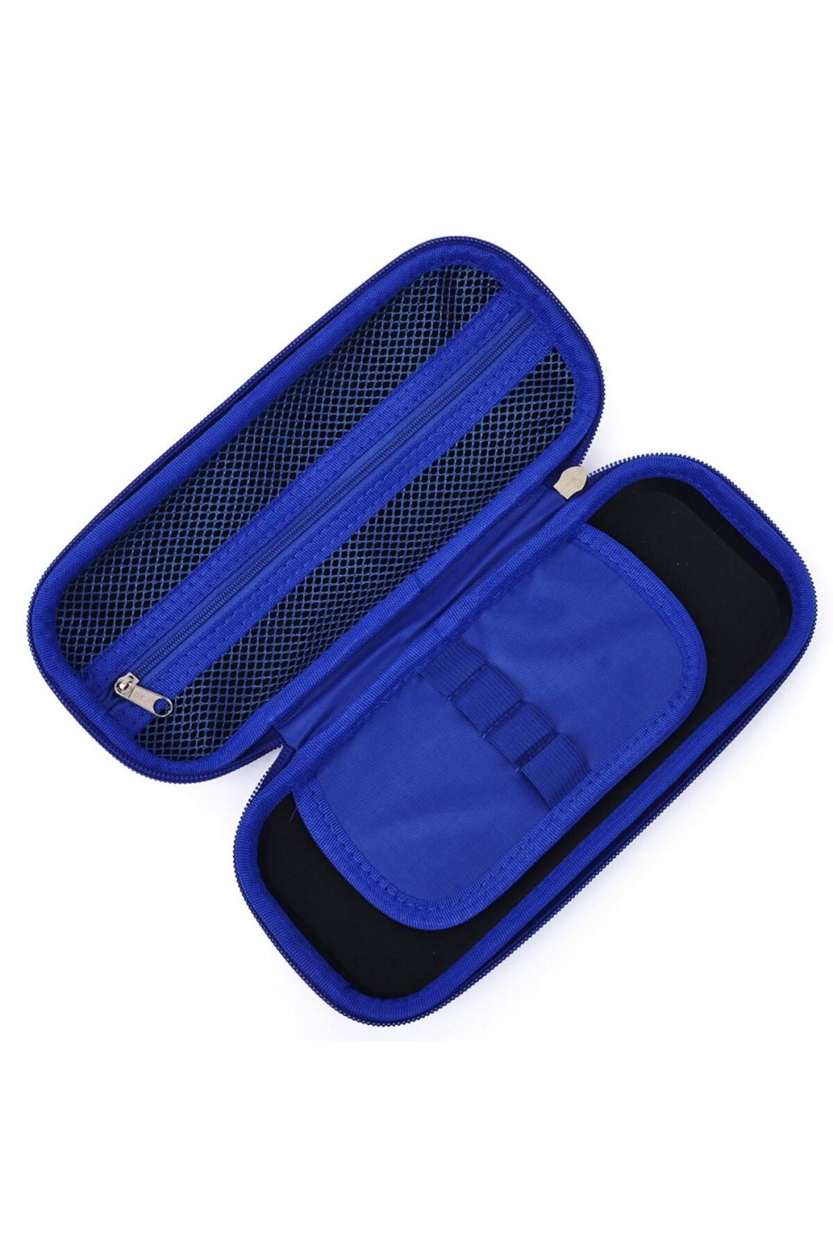 DNS-Boys' pencil case, simple school case, with 1 zipper, unequipped, rocket, Cosmonaut JS-6651 5