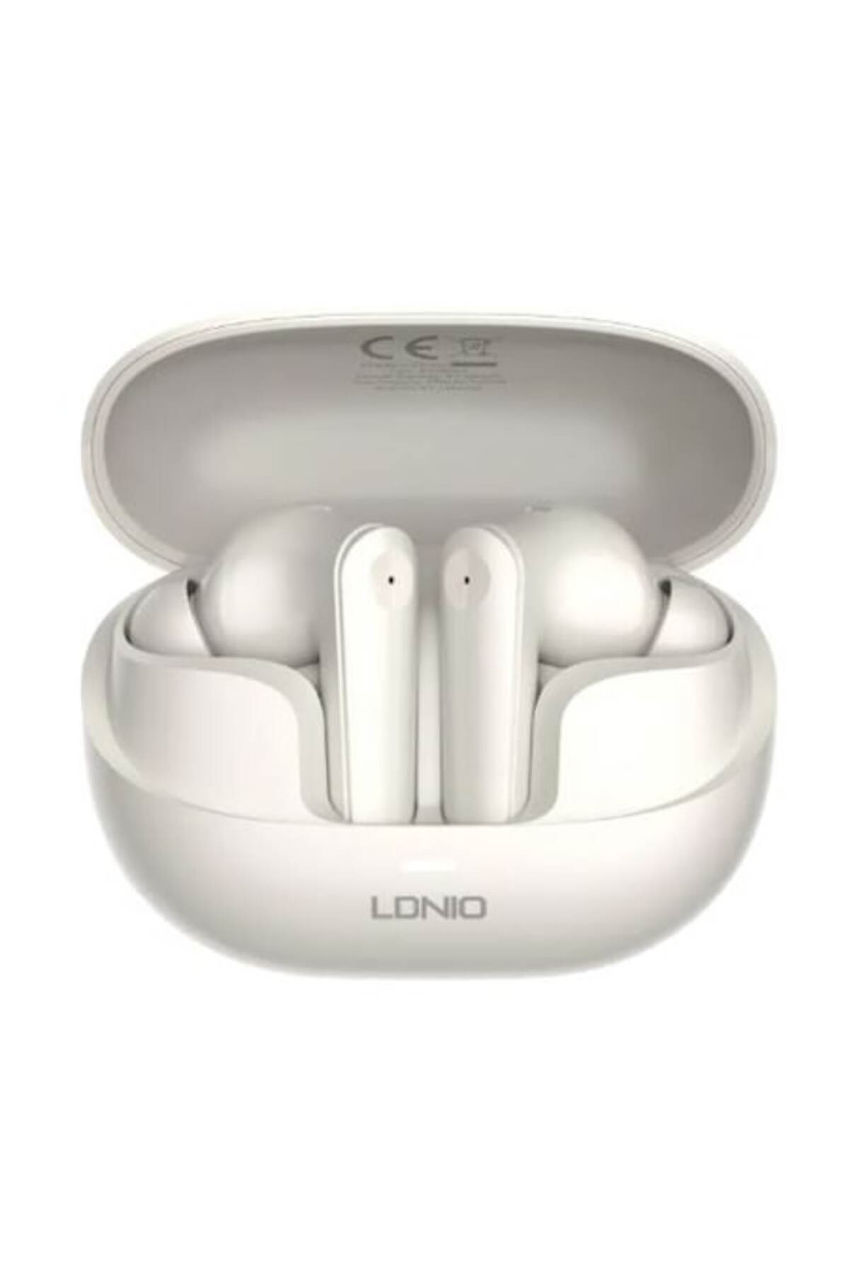 LDNIO-Wireless Headphones, Noise Isolation, T05, Up to 7 Hours Autonomy, Bluetooth 5.3, White 1