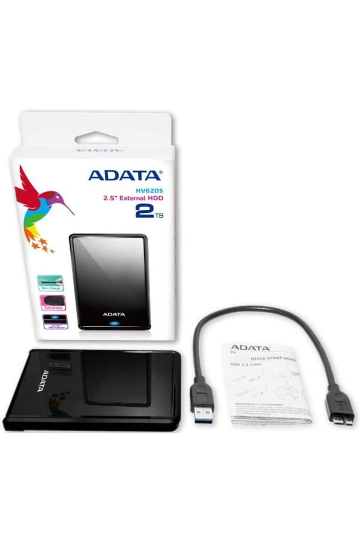 Adata-HDD extern A-DATA HV620S, 2.5", 2TB, USB 3.1 (Negru) 5