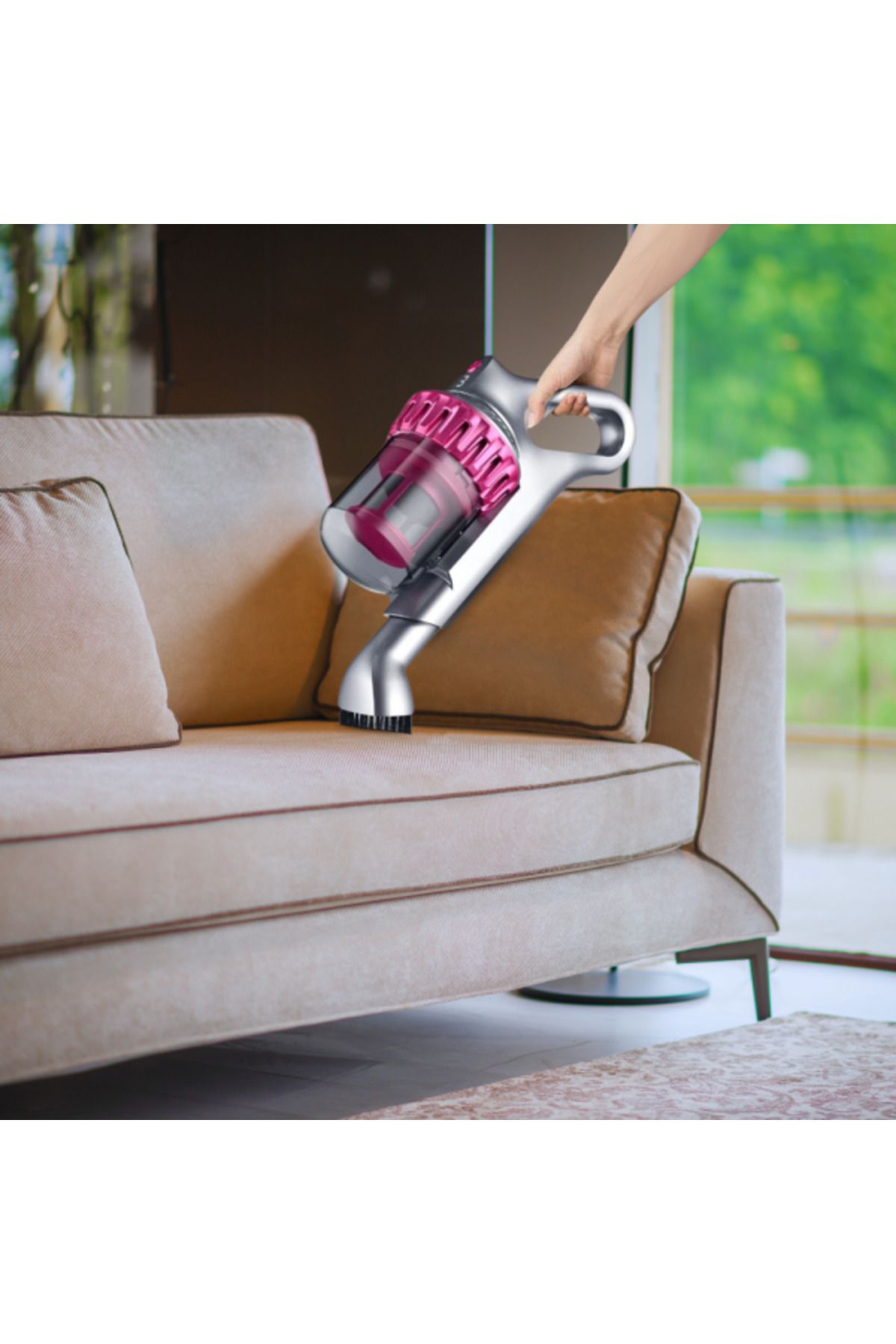 DAR-3-in-1 Portable Vacuum Cleaner with UV Light, Cordless, Dust and Deep Sanitization 149-53 3