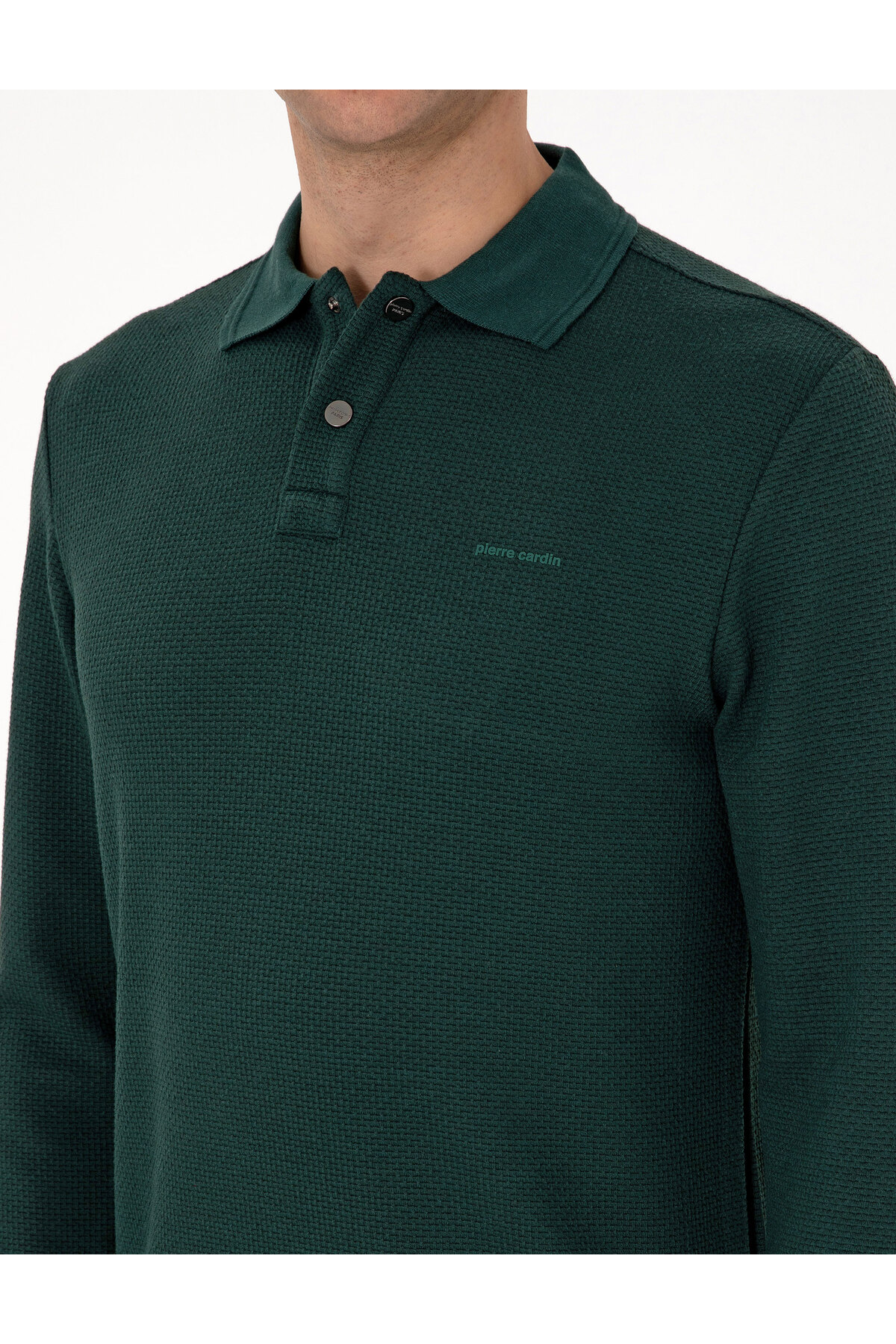 سویشرت مردانه راسته آستین بلند | پیر کاردین Pierre Cardin 1098489 - تصویر 7