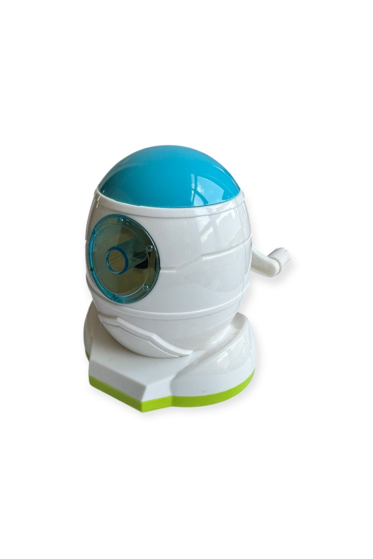 Polin-Cute Ufo Design Table Top Pencil Sharpener with Arms, 4 Different Color Options, Sticker Gift 6