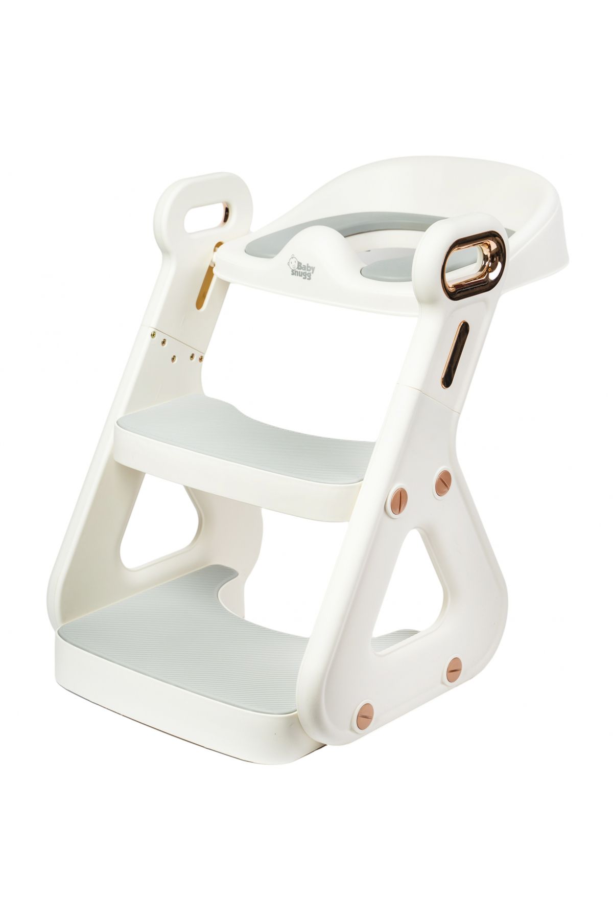 BabySnugg-Children's toilet reducer with step - also suitable for square toilets, multifunctional 1