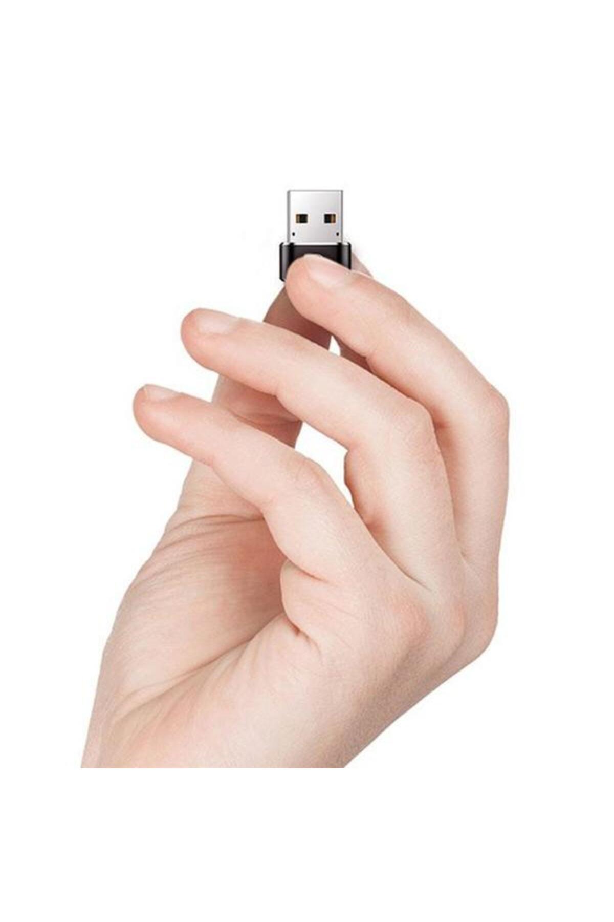 Baseus-Adaptor Mini CAAOTG-01, USB Type-C - USB 2.0, 5 A max (Black) 3
