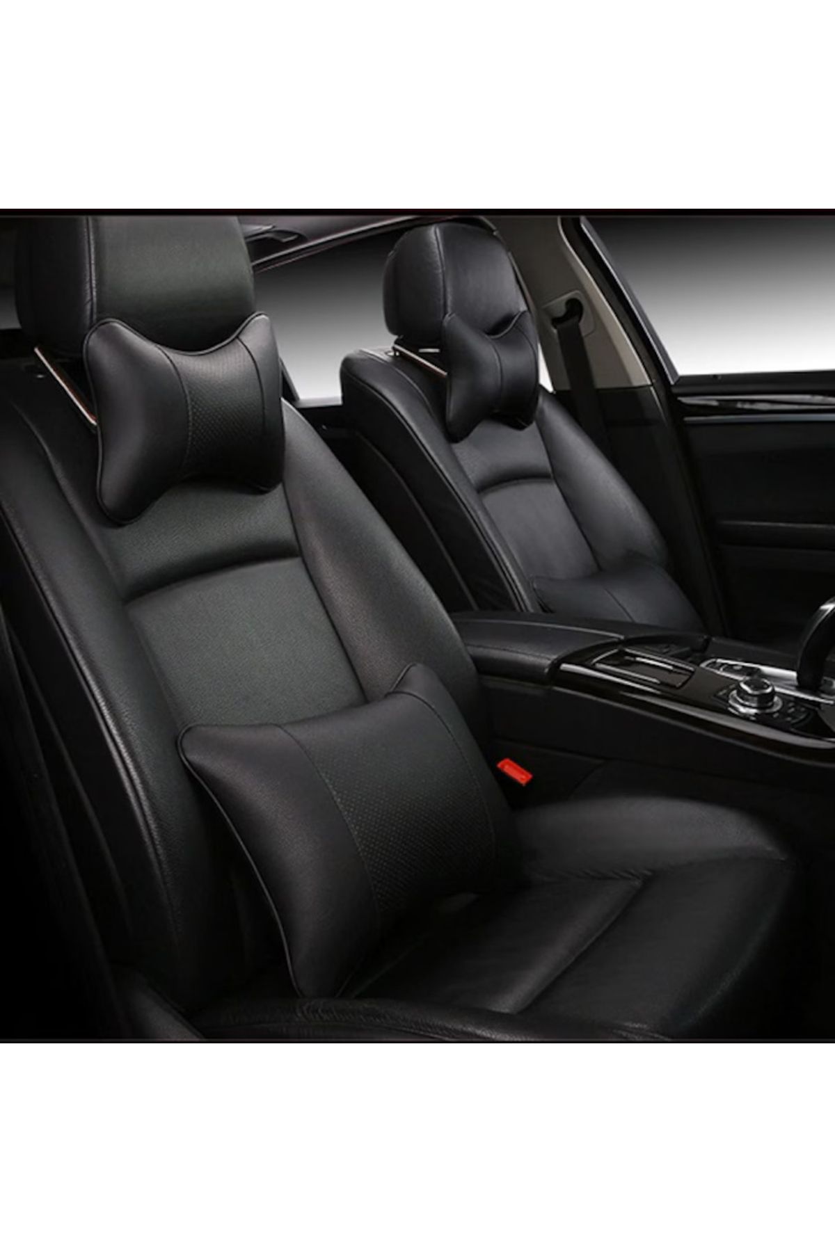 varioshop-Set of 2 VarioShop® car headrests, Protects the cervical spine, are Adjustable, Resistant, Comfortable 7