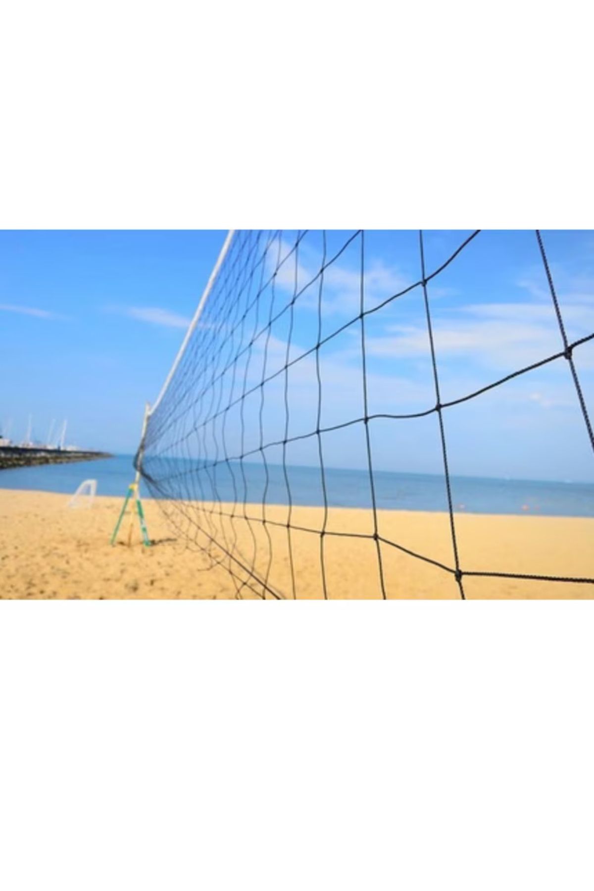 varioshop-VarioShop® net for volleyball, badminton and tennis, Strong net, Durable frame, Carrying bag 4