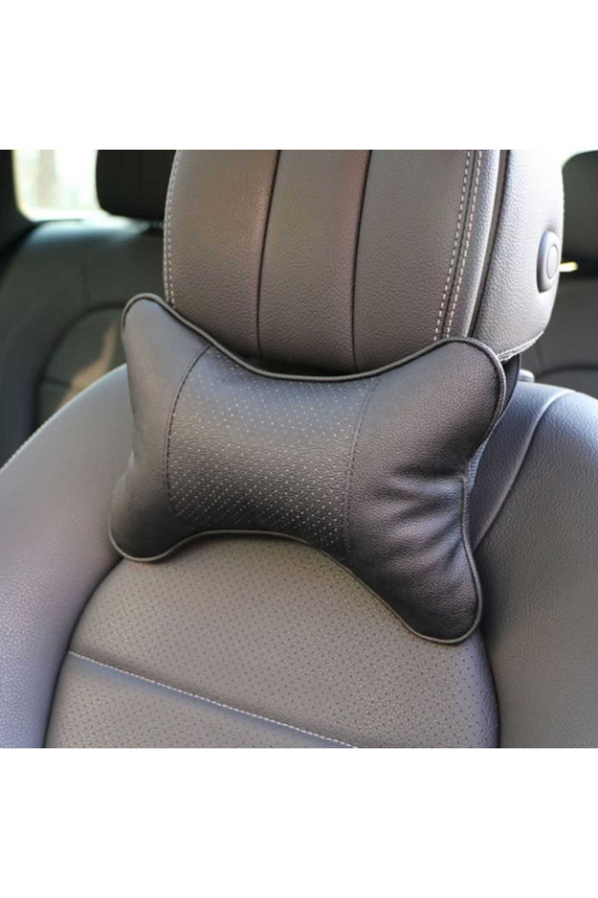 varioshop-Set of 2 VarioShop® car headrests, Protects the cervical spine, are Adjustable, Resistant, Comfortable 2
