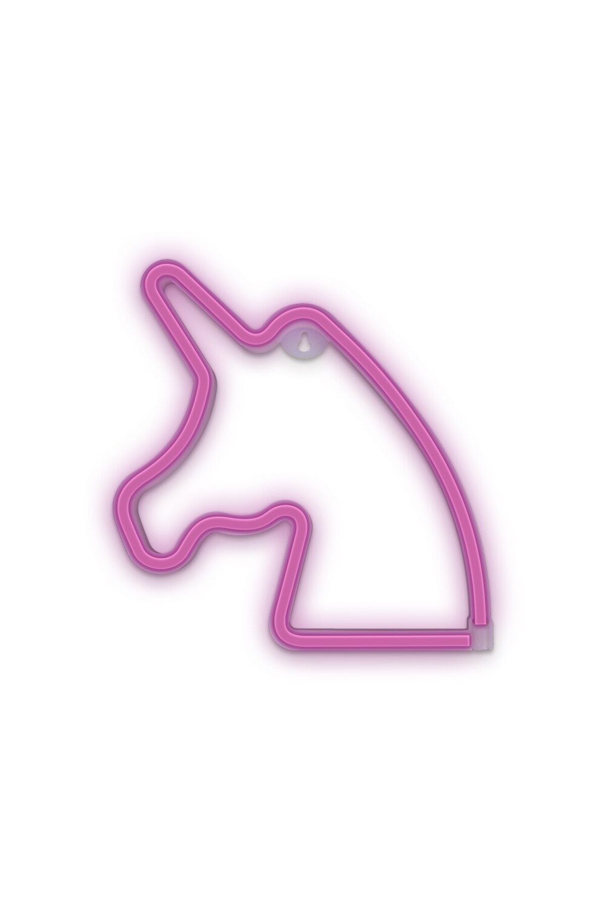 Bibilel-Decoratiune LED perete in forma de Unicorn, lumina Roz, 23 x 2 x 23 cm 4