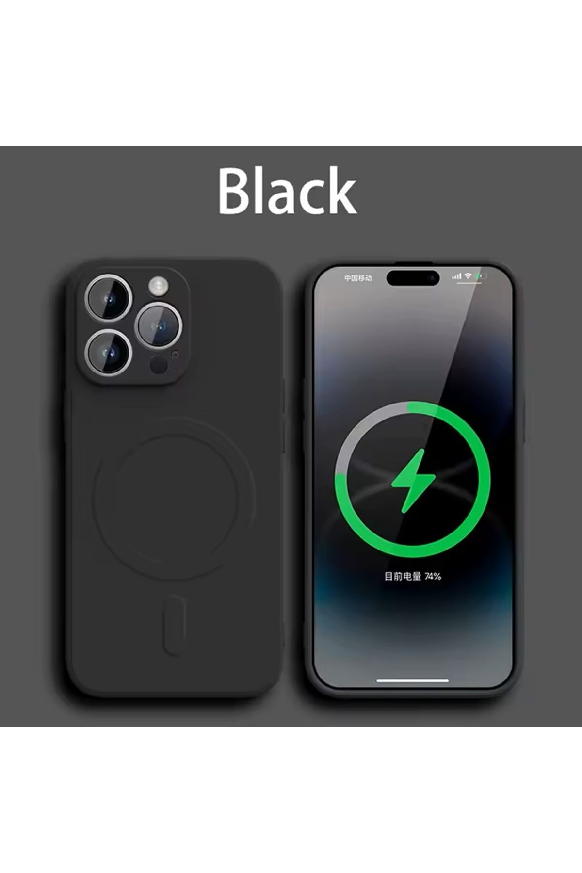 Ithink-حافظة ملونة متوافقة مع هاتف IPHONE 14 PRO MAX مع حماية للكاميرا وخاصية MAGSafe 1