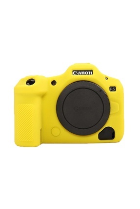Mettzchrom Canon R5 MARK II Uyumlu Silikon Koruyucu Kılıf 7 farklı renk Seçeneği