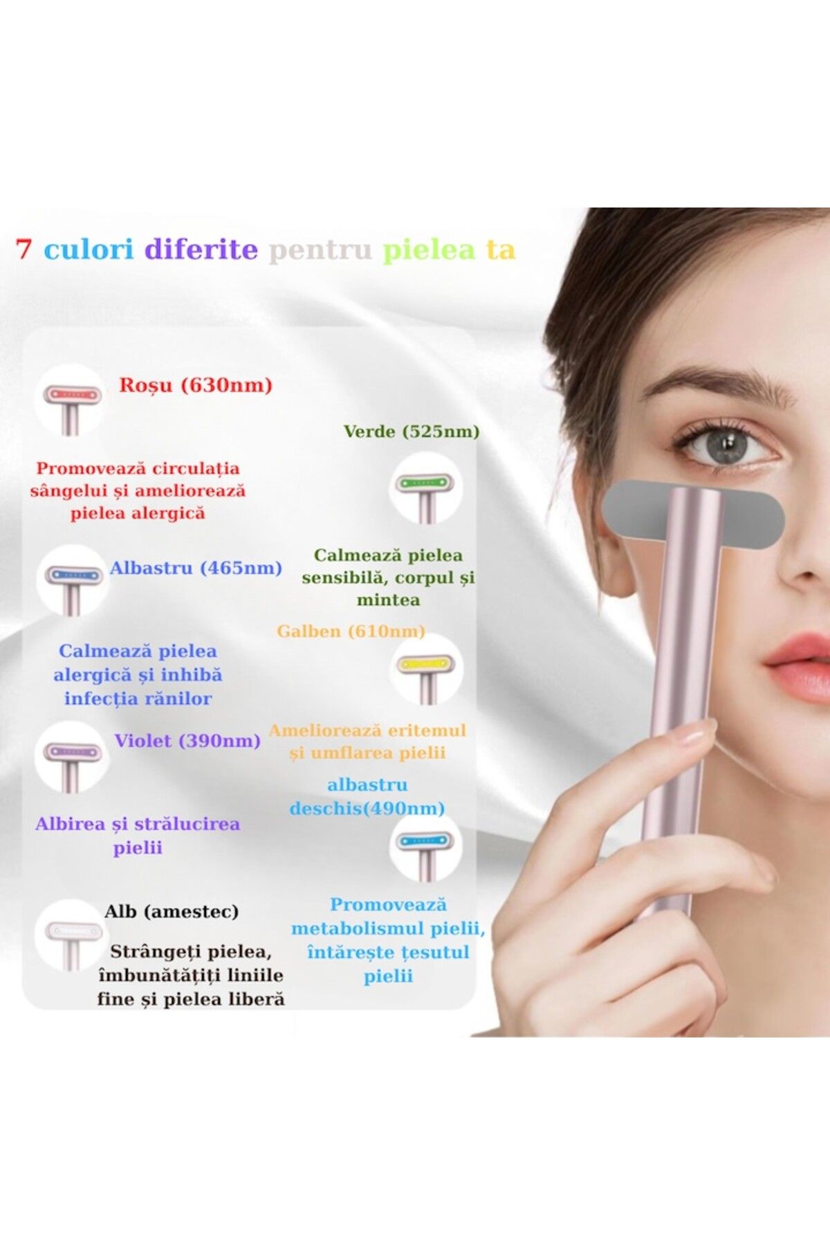 Damar-Facial Device with Microcurrent in 7 Colors 3