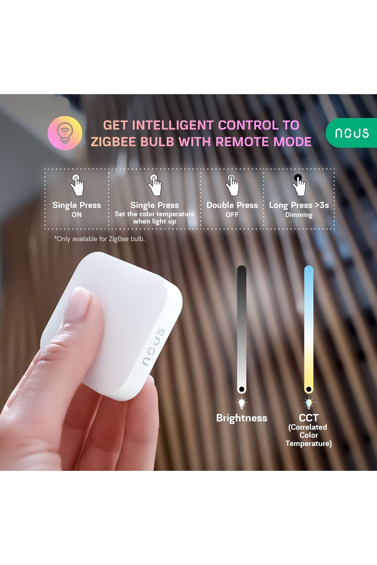 Nous-LZ4 Wifi, ZigBee remote control 5