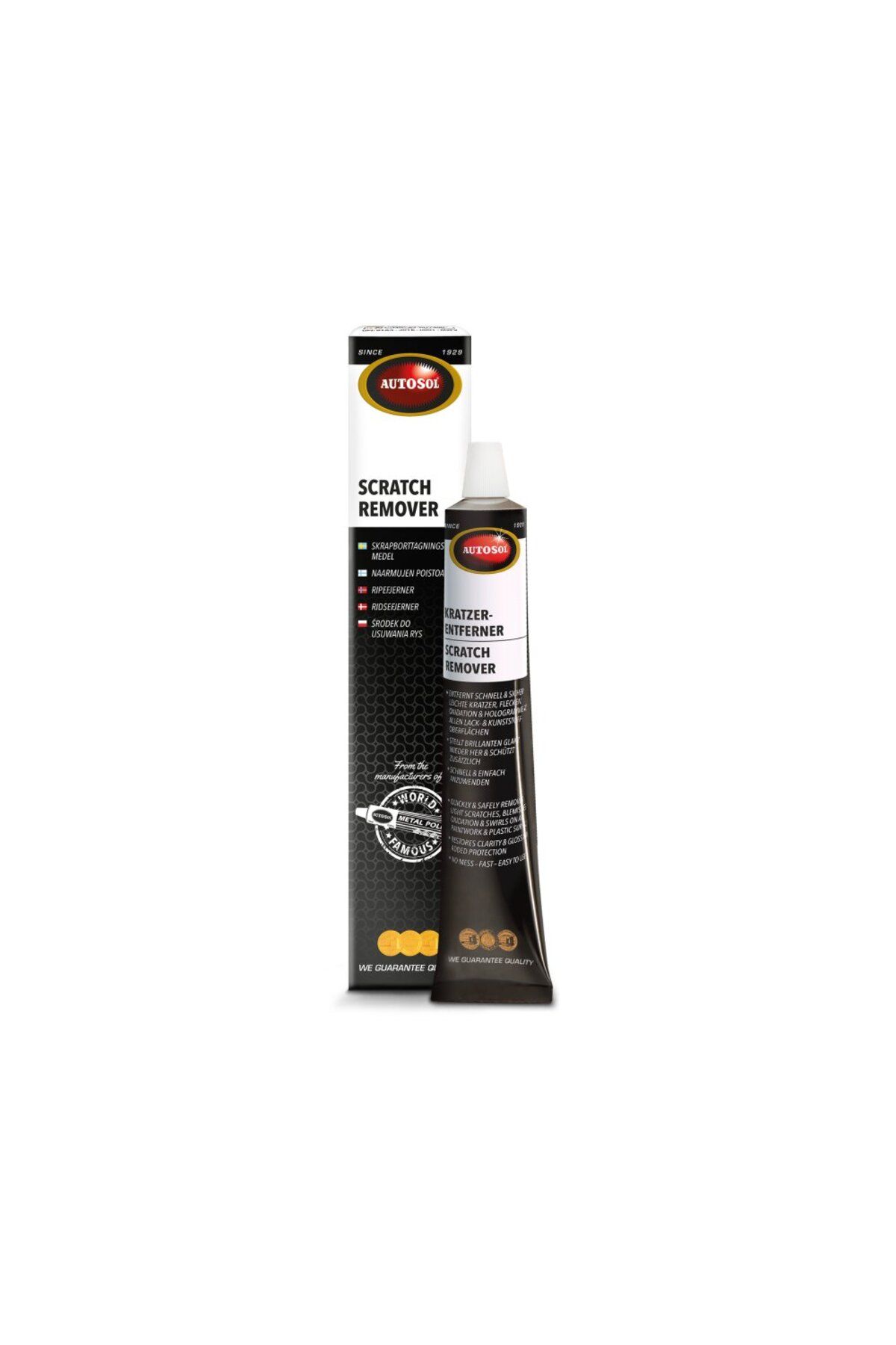 Autosol-Scratch Remover, Scratch removal paste, for plastic, glass and sup 2