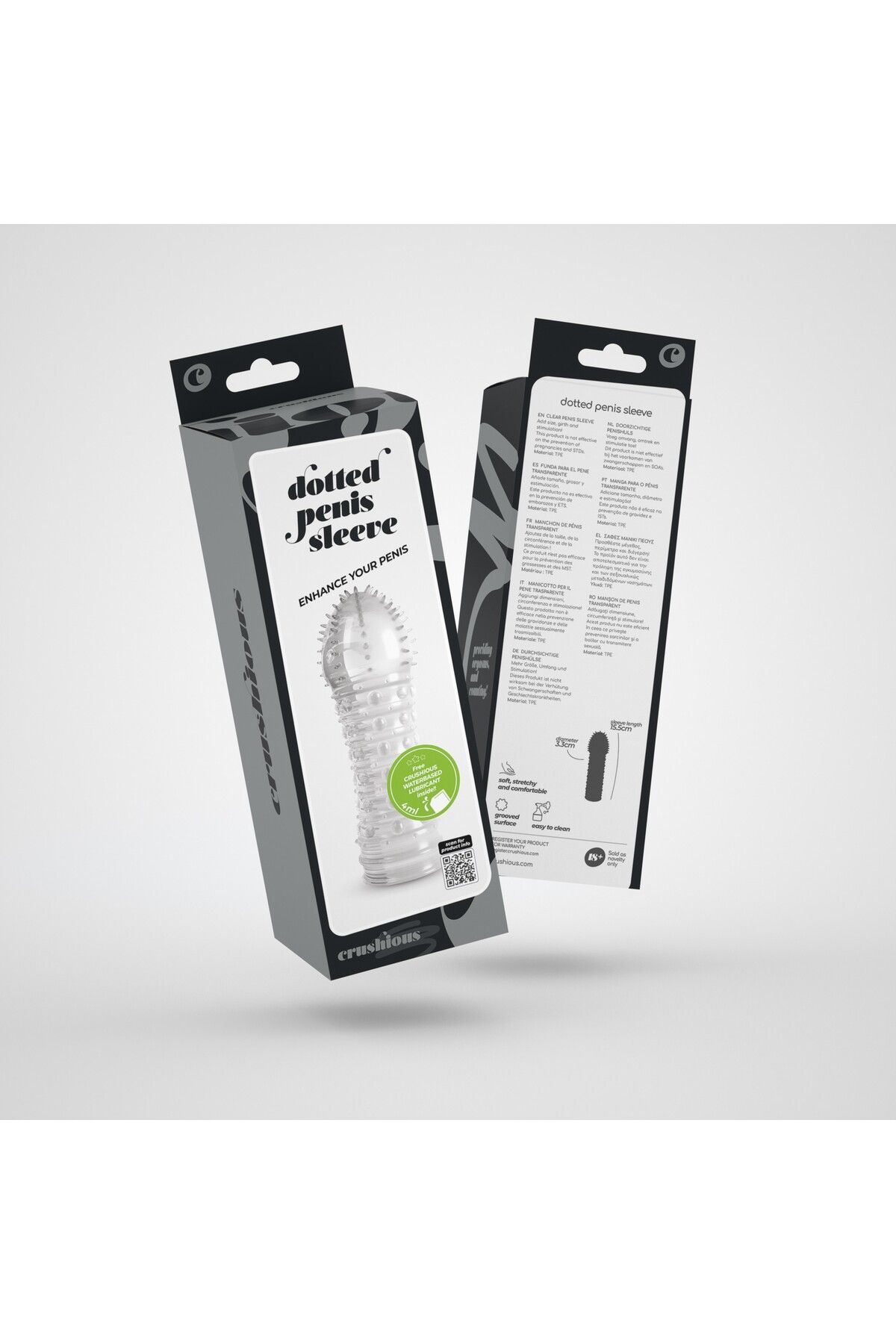 Crushious-Extender with Stimulating Texture, Intensifies Pleasure and Performance 2