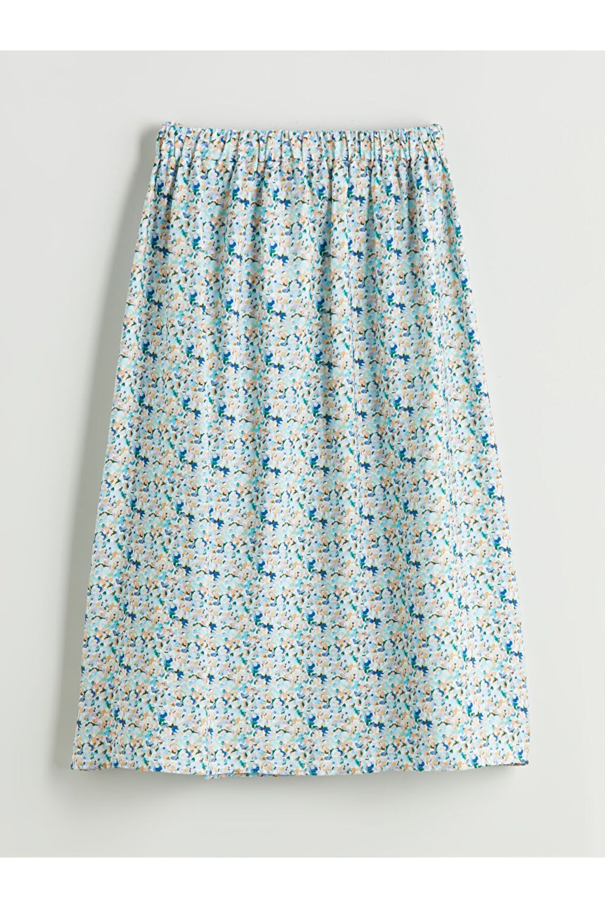 LC Waikiki-Sparkling Selections from Shining Store |   Mixed Elastic Waist Floral Slit Skirt 6