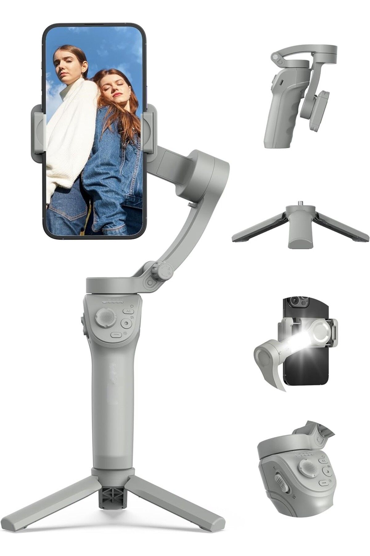 OEM-Smart Stabilizer with 3-Axis Stabilization Technology, Portable and Foldable 1