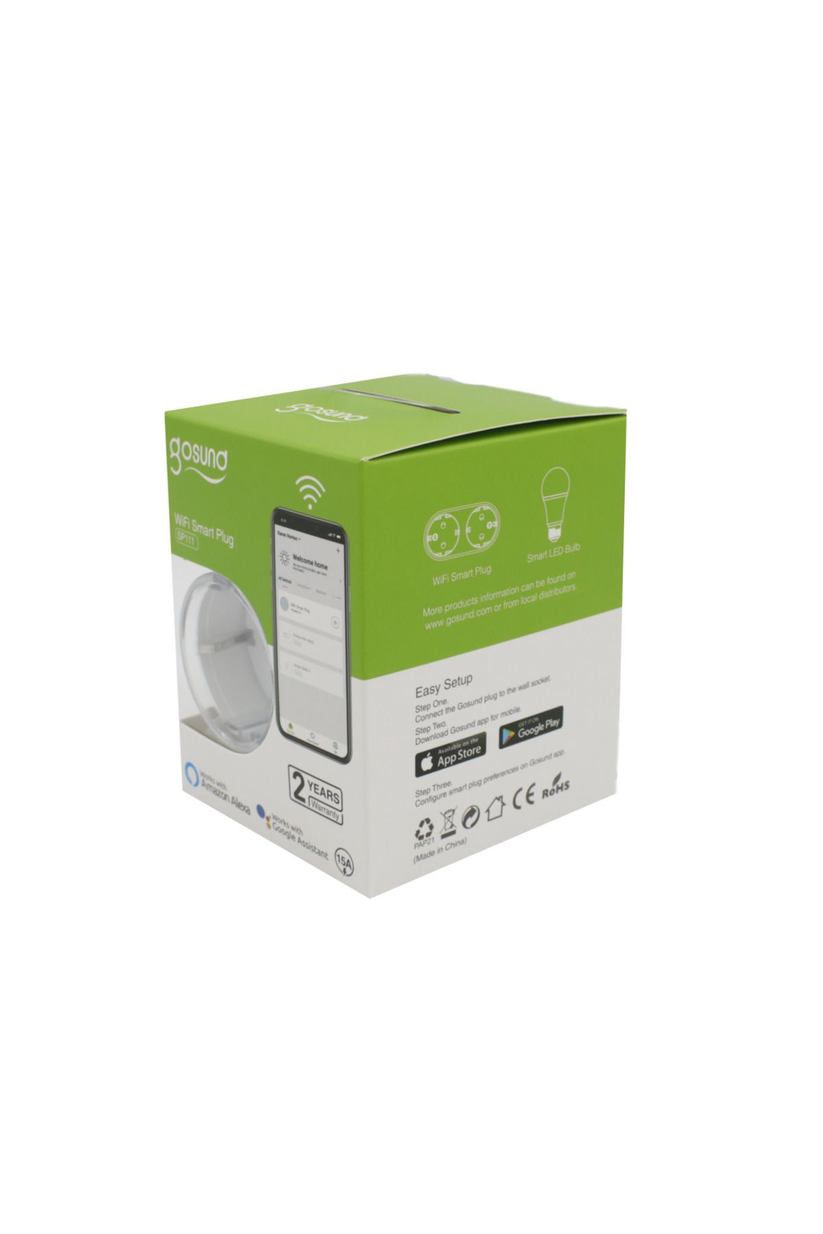 Proxxon-Gosund SP111 WiFi smart socket, 15A 5