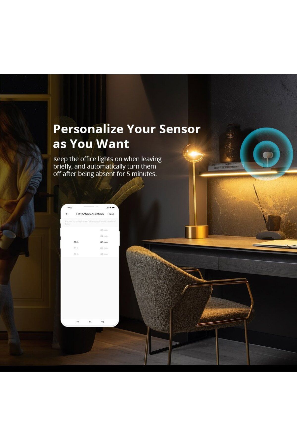 Sonoff-Zigbee human presence sensor, SNZB-06P, Zigbee 3.0 5