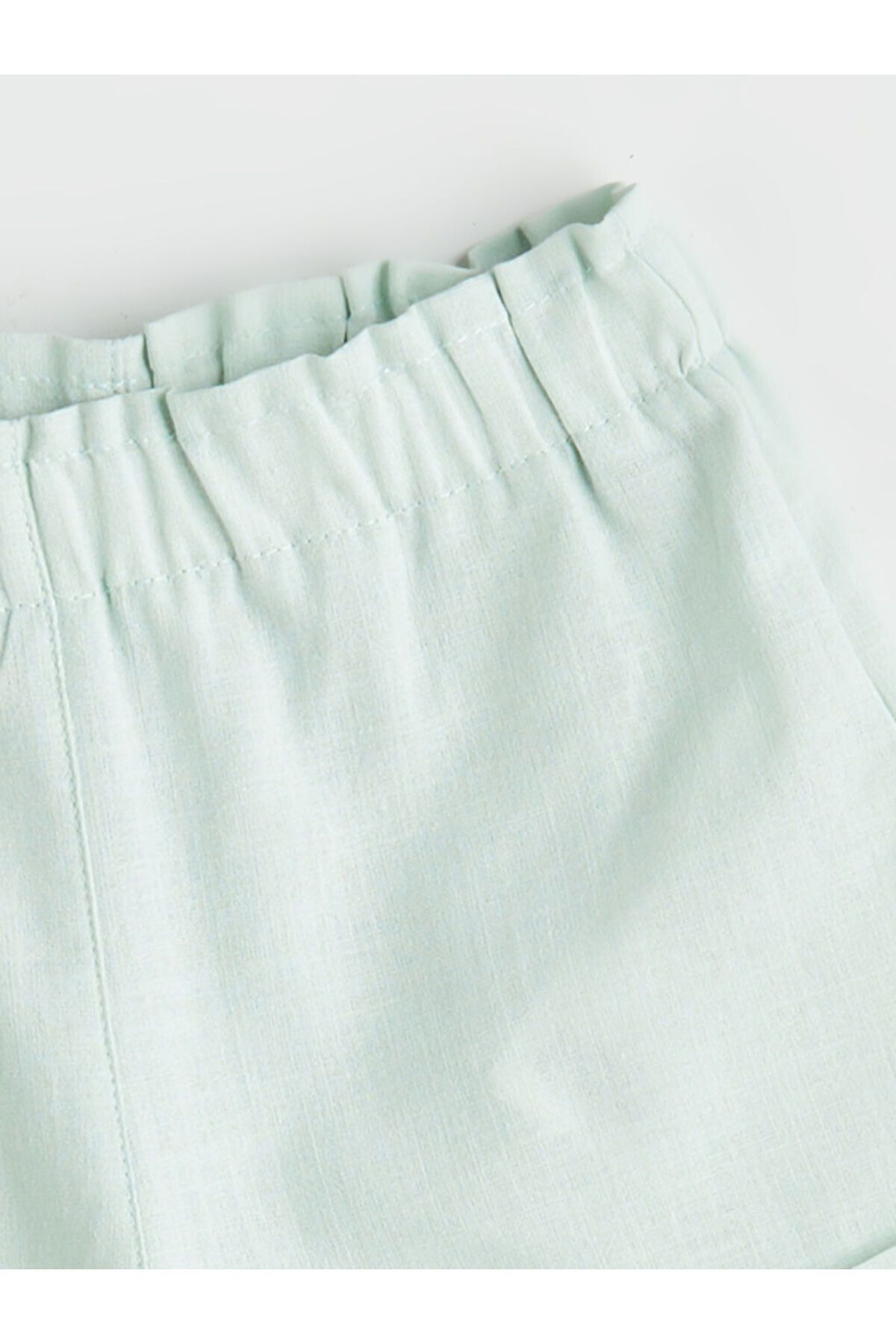 LC Waikiki-Sparkling Selections from Shining Store |   Turquoise Ruffle Baby Girl Blouse and Shorts 2 Pcs 6