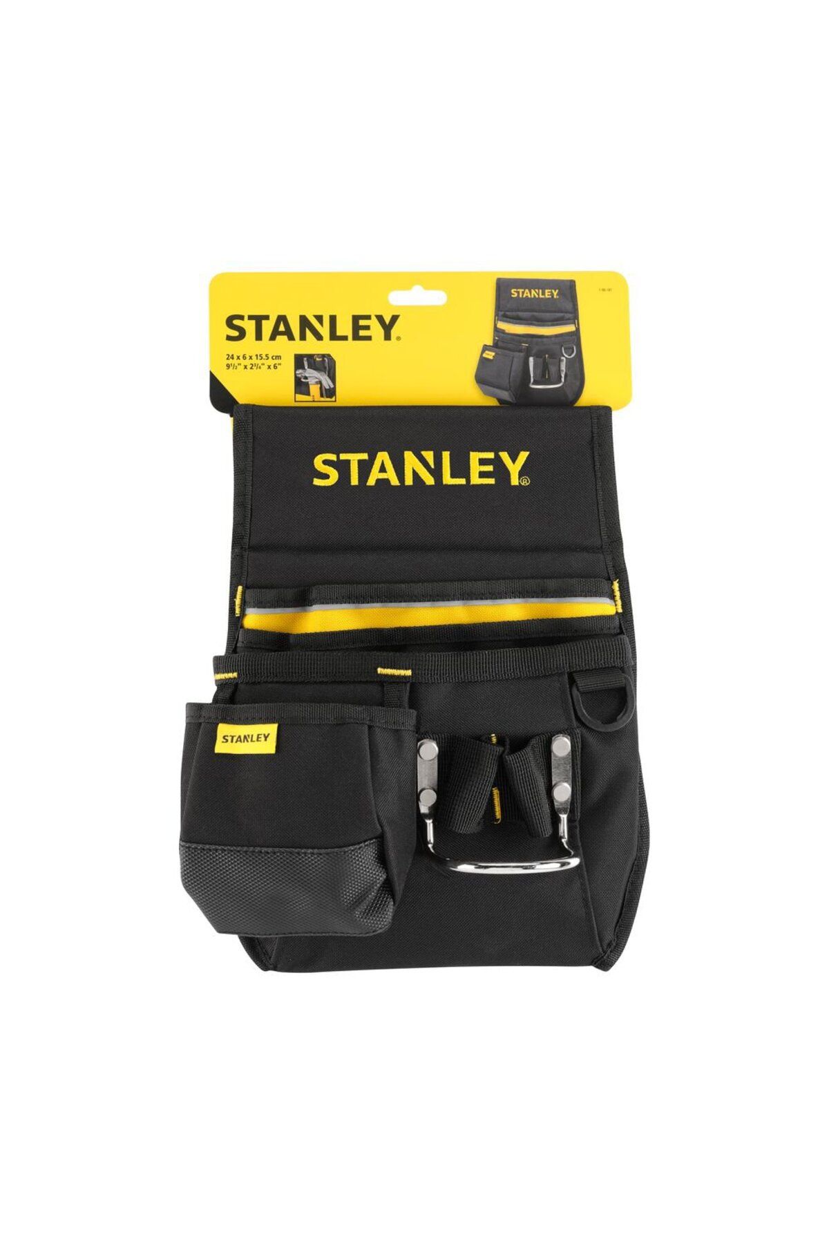 Stanley-1-96-181, textile belt holder, 4 tool pockets + metal loop for 4
