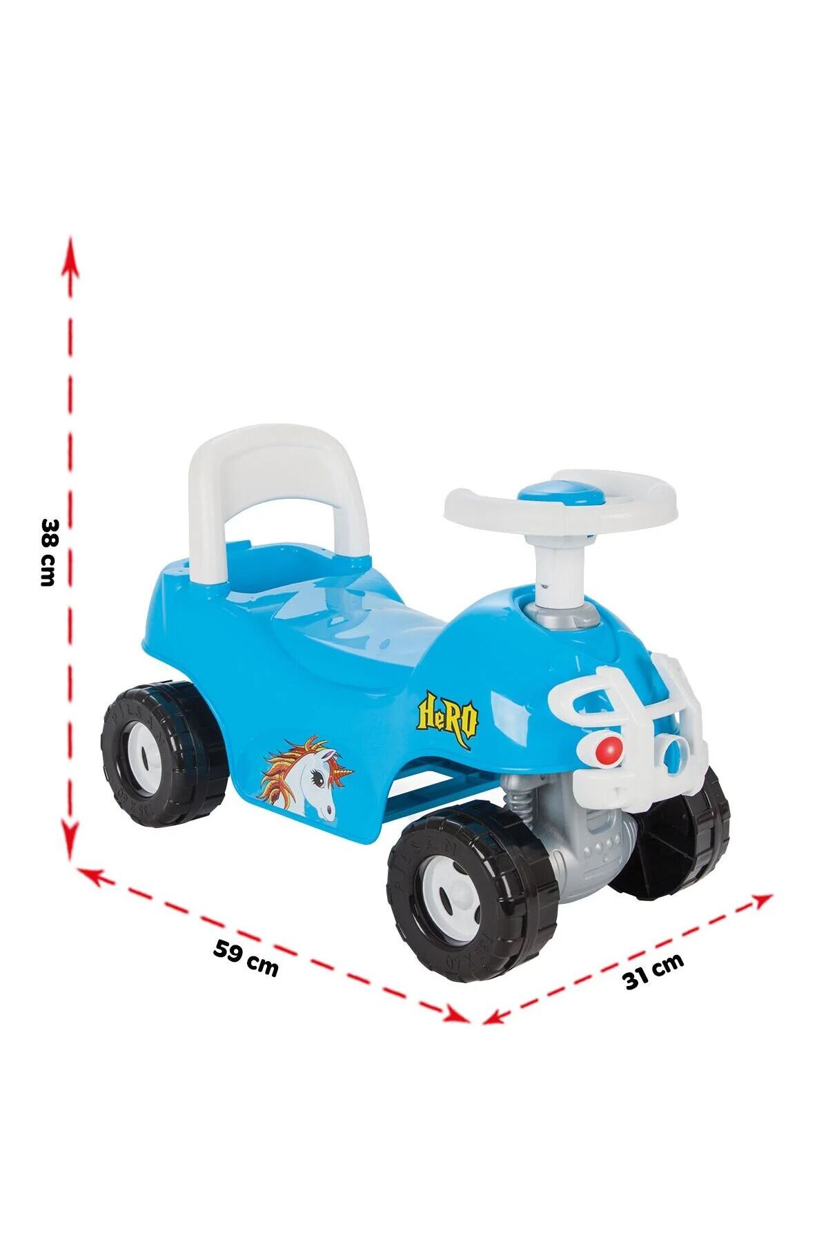 PİLSAN 07 812 HERO ATV MAVİ - Fiyatı, Yorumları