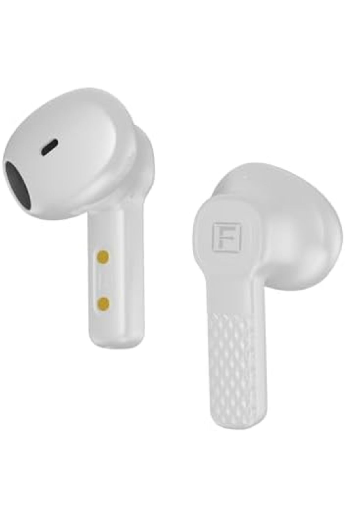 Faster-TroniX Half In-Ear Earbuds Bluetooth 5.4 with ENC Tech, LED Display Charging Case, 8H Playbac 6