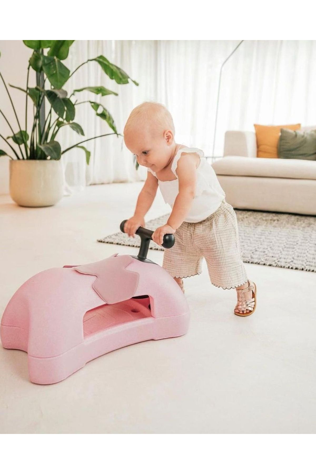 SCOOT AND RIDE-My First 3in1, premergator ride-on multifunctional, 6 luni +, Rose, Scoot Ride 4