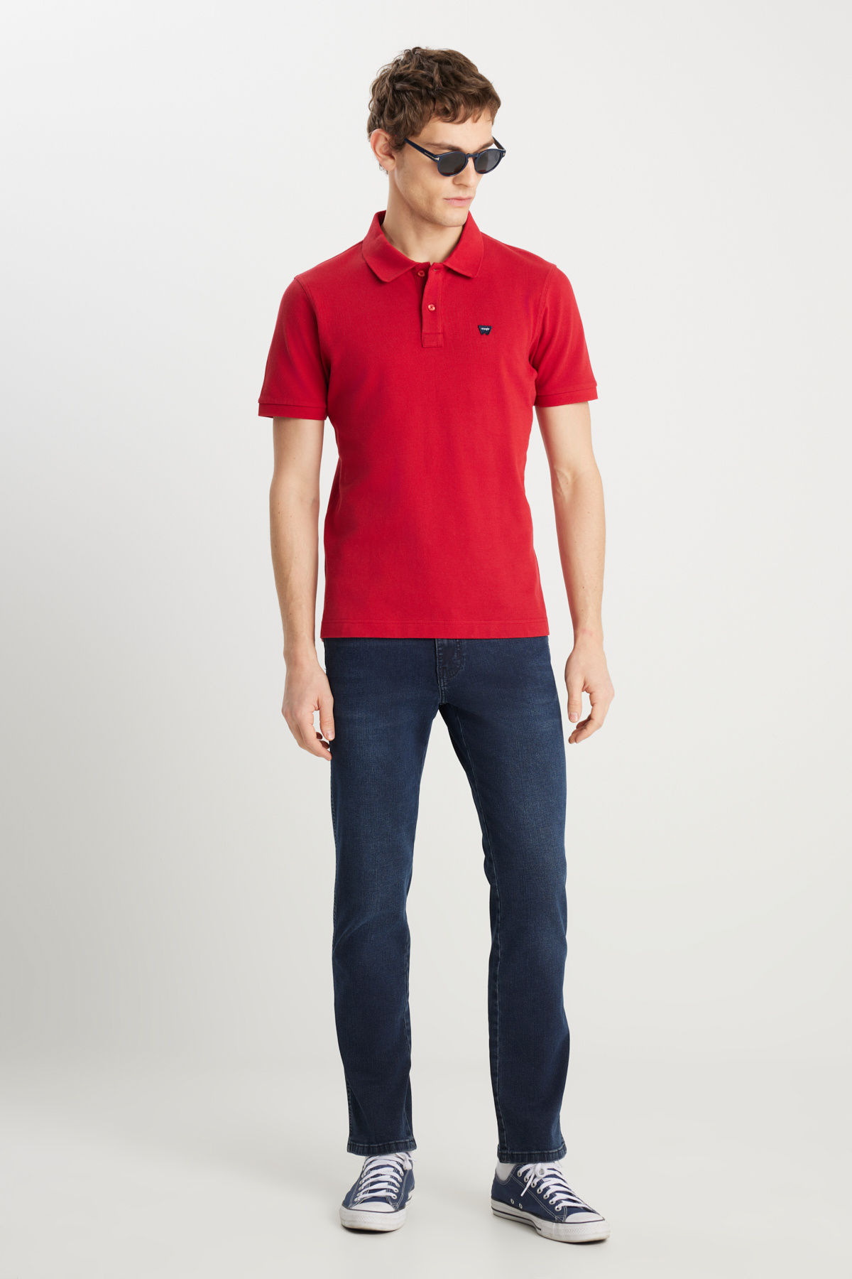 WRANGLER Arizona Straight Fit Normal Bel Denim Esnek Jean Kot Pantolon