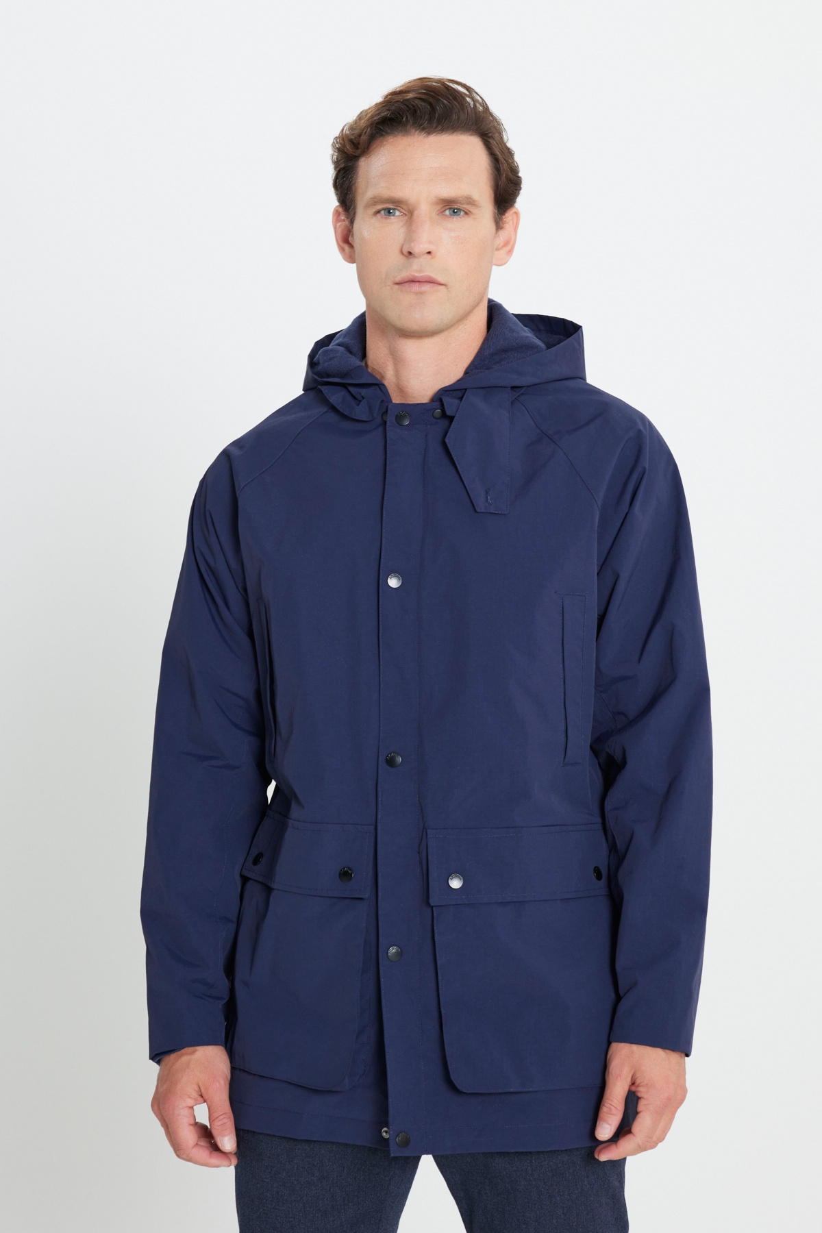 کاپشن مردانه آبی سرمه ای آلتین ییلدیز | ET0724100203 اورجینال - تصویر 5