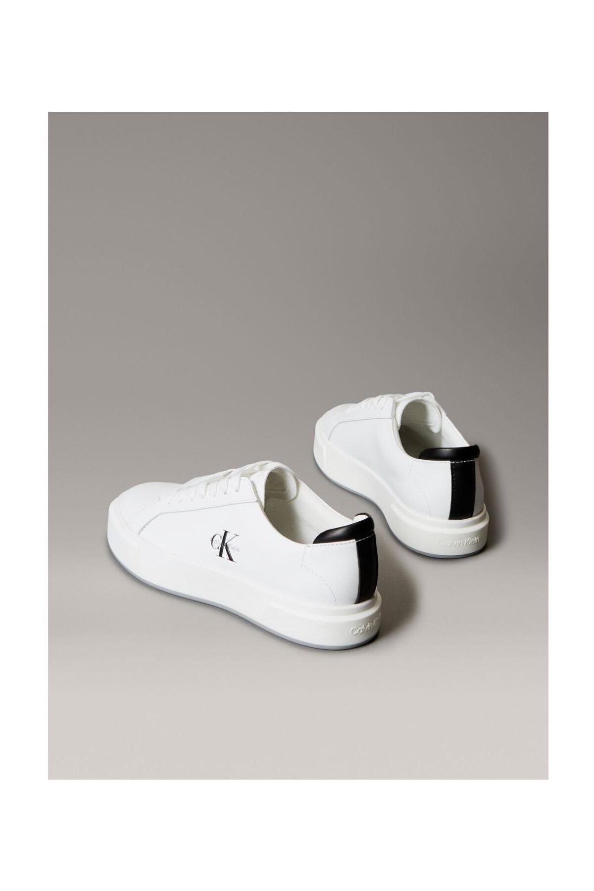 اسنیکر زنانه سفید کلوین کلاین | YW0YW01945 اورجینال - تصویر 2