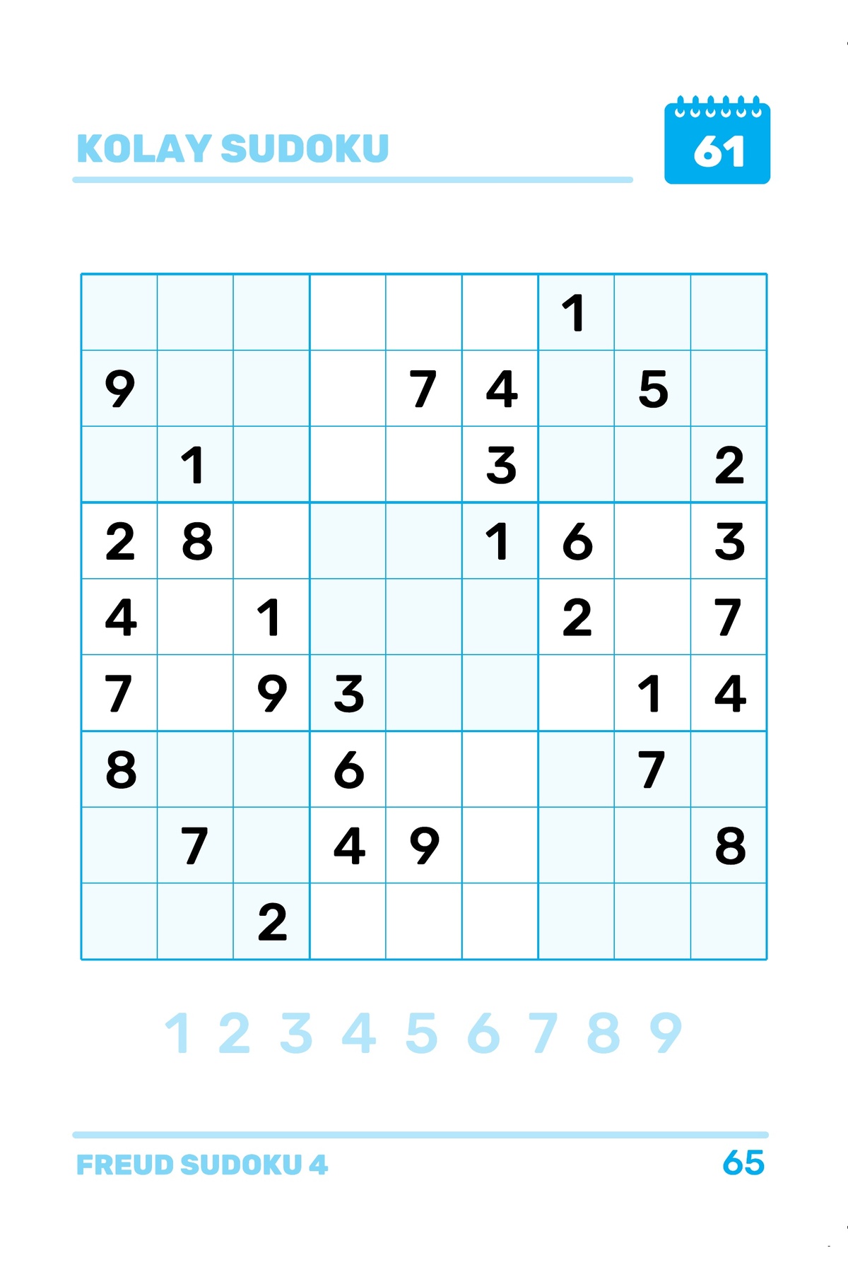 Sudoku Yaratıcı İnsanların Sayı ve Mantık Oyunları 3 5