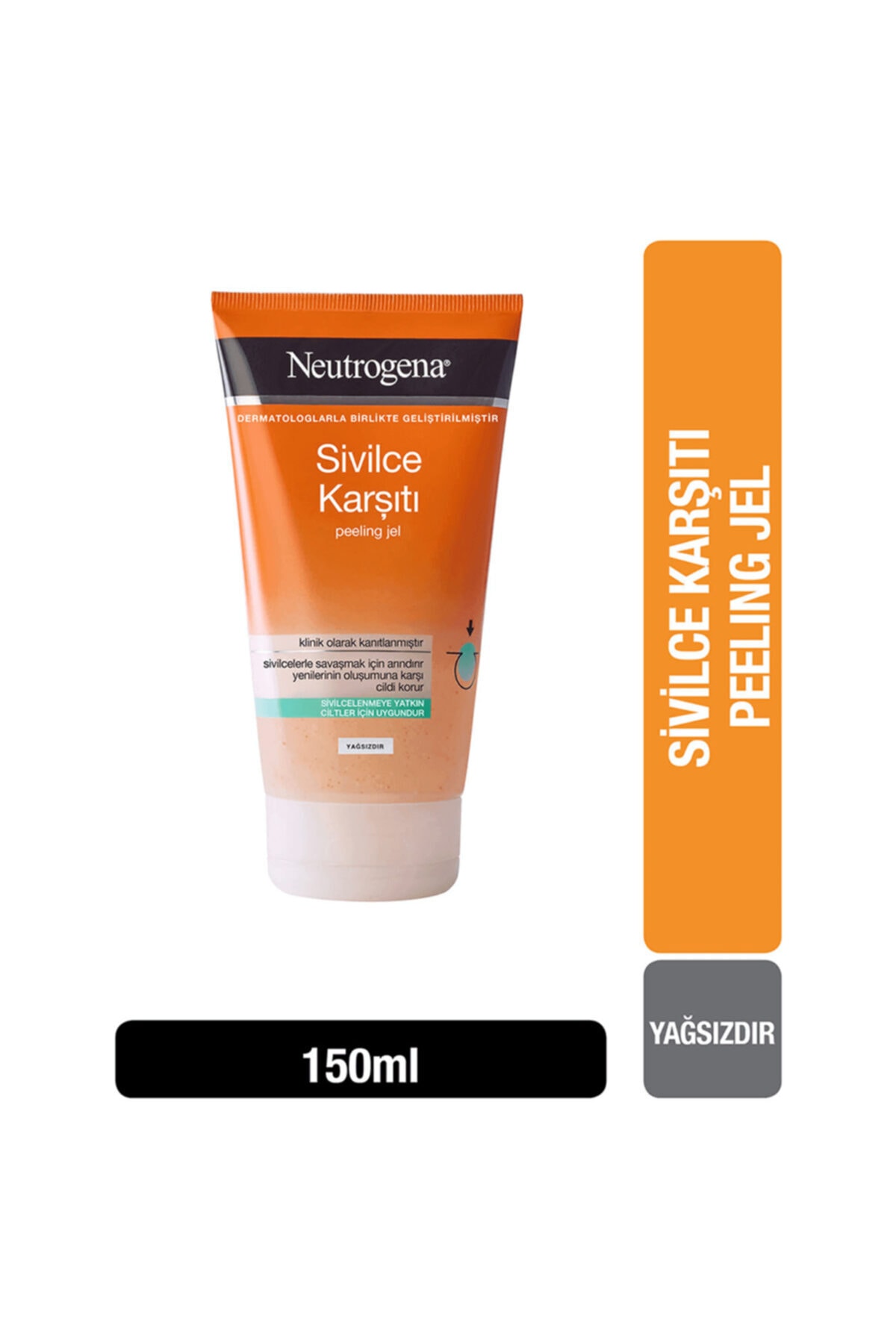 ژل لایه بردار آکنه 150 میلی لیتر — NE-63-NA — تصویر 2 از 2