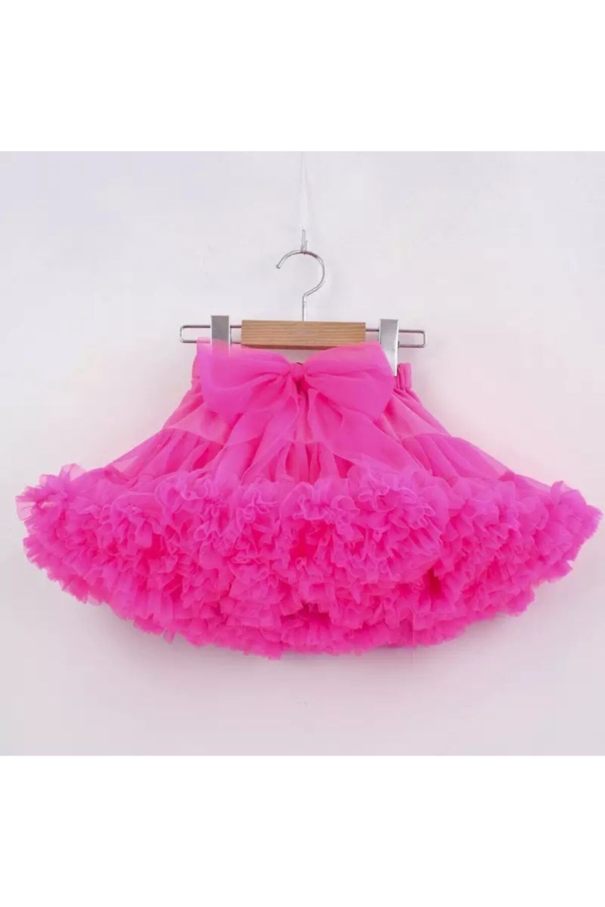 Kız Çocuk Neon Pembe Tütü Etek