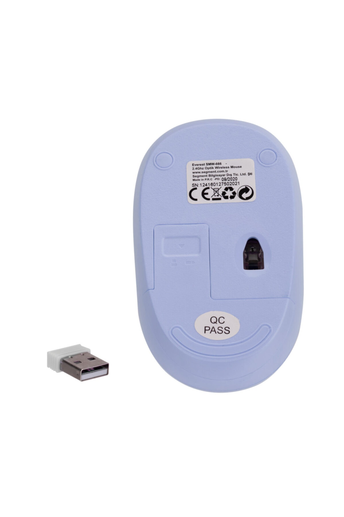 Smw-666 Usb Mavi 2.4ghz Optik Wireless Mouse 5
