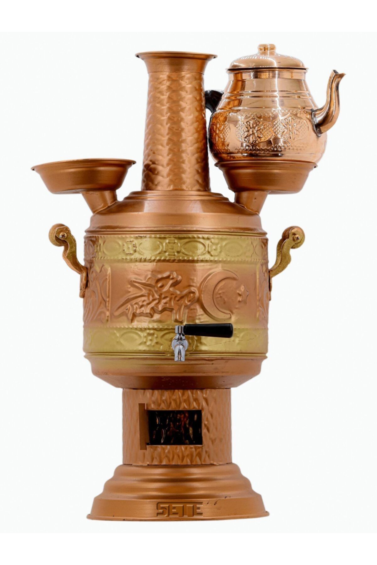 Bakır Semaver 5 lt - 1