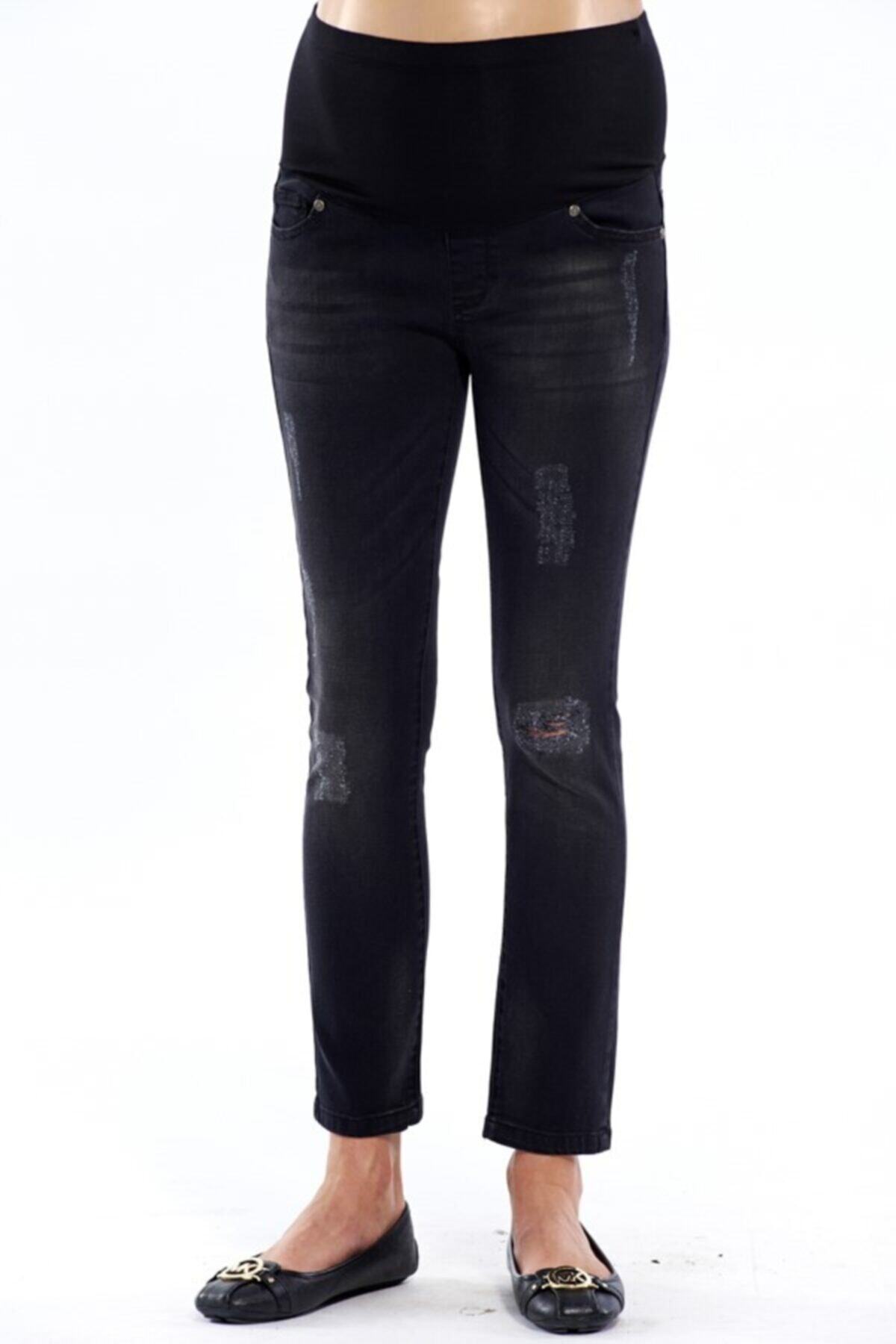 Motherway-Maternity Adjustable Waist Pants 3