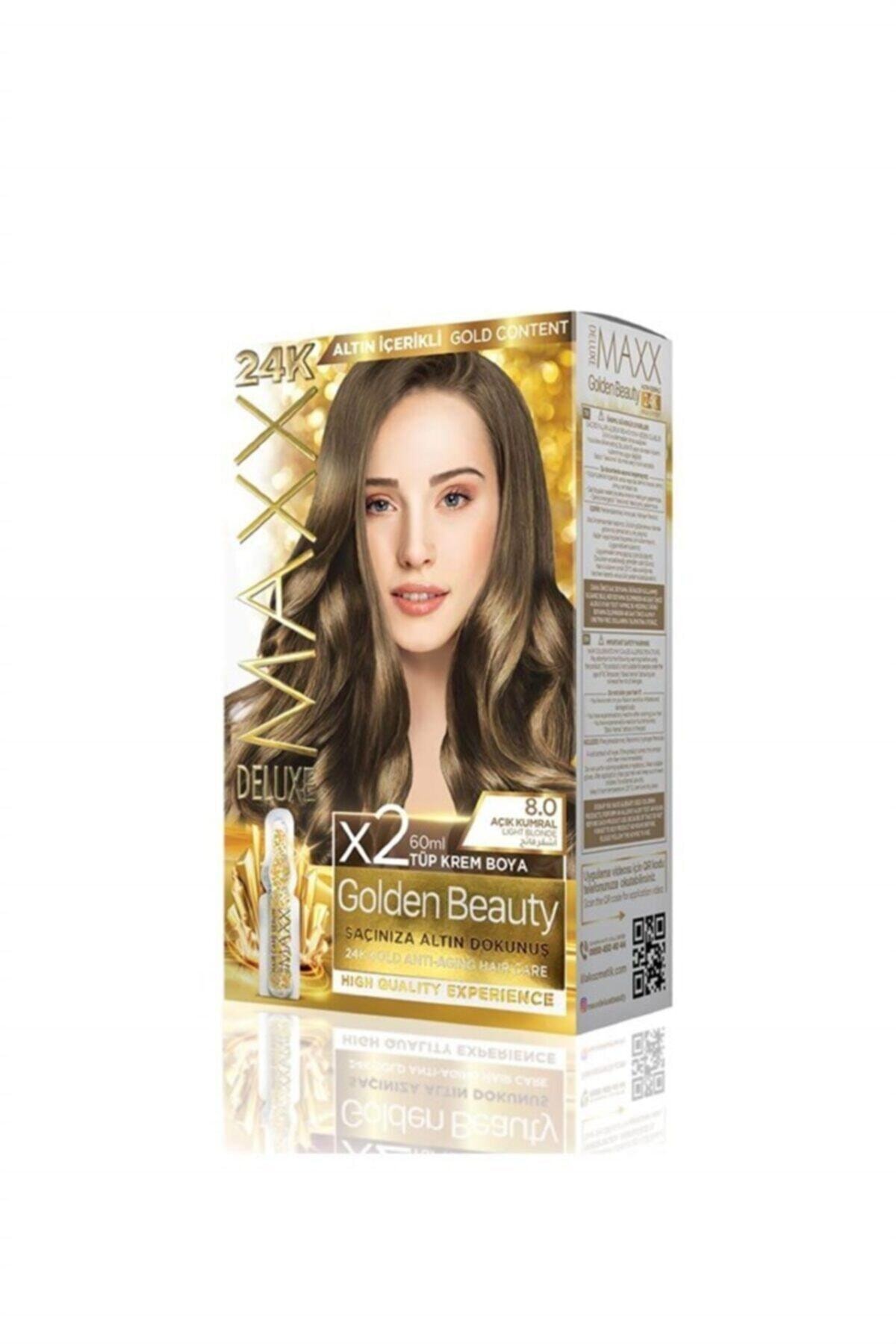 ereksiyon katman kritik  MAXX DELUXE Golden 24k 8.0 Açık Kumral Altın Içerikli Saç Boyası Fiyatı,  Yorumları - TRENDYOL