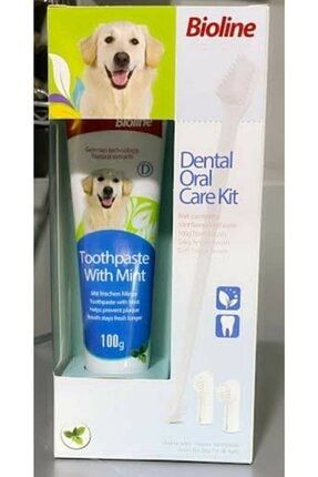 Dental Oral Care Kit Köpek Ağız Ve Diş Bakım Seti Nane Aromalı 07112008