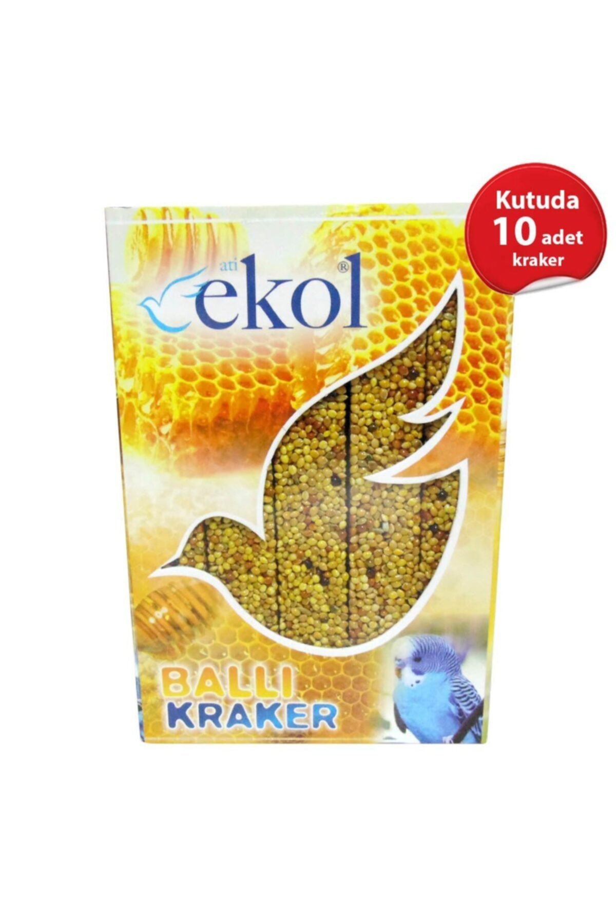 Lets Get Pet Mudanya Ekol Ballı Muhabbet Krakeri 10'lu Paket