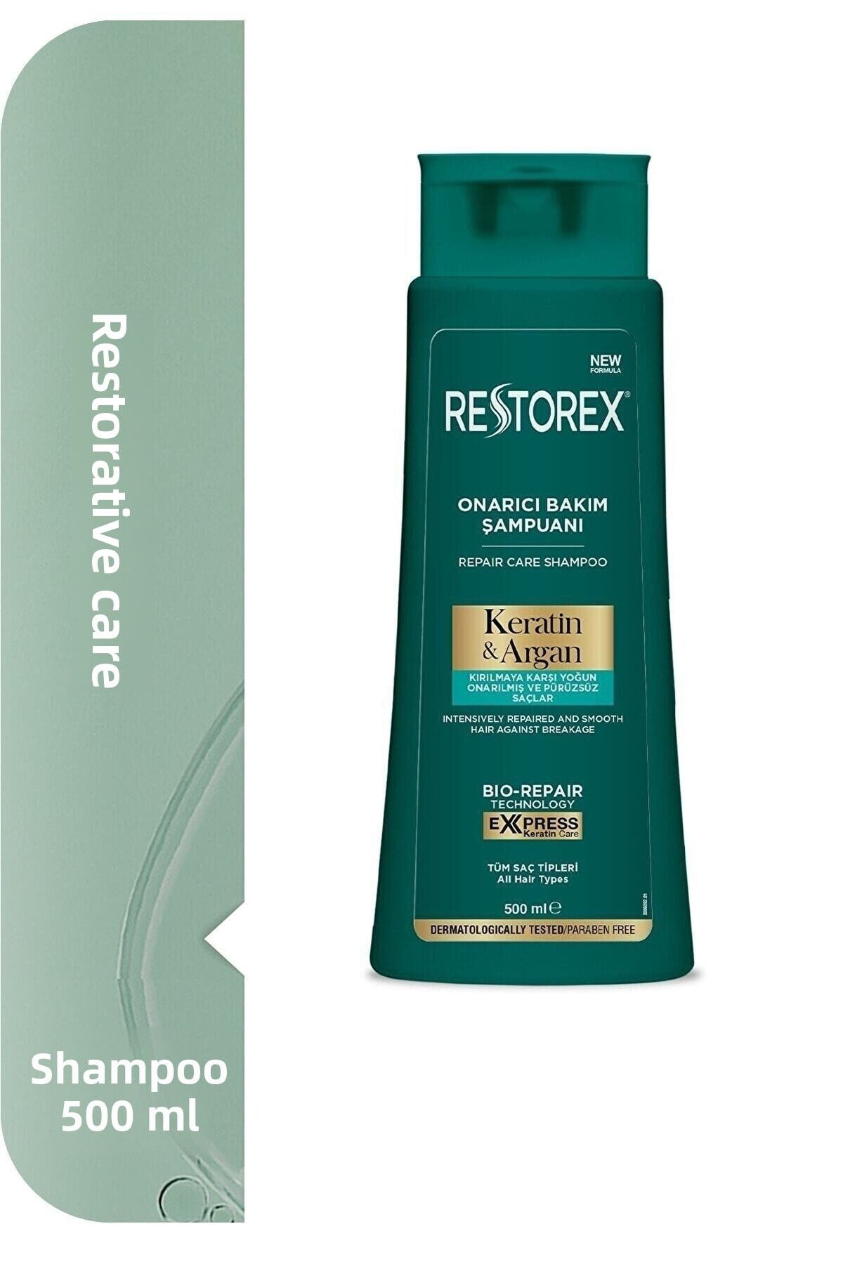 Restorex-شامبو الكيراتين والأرغان 500 مل - 2 قطعة 6