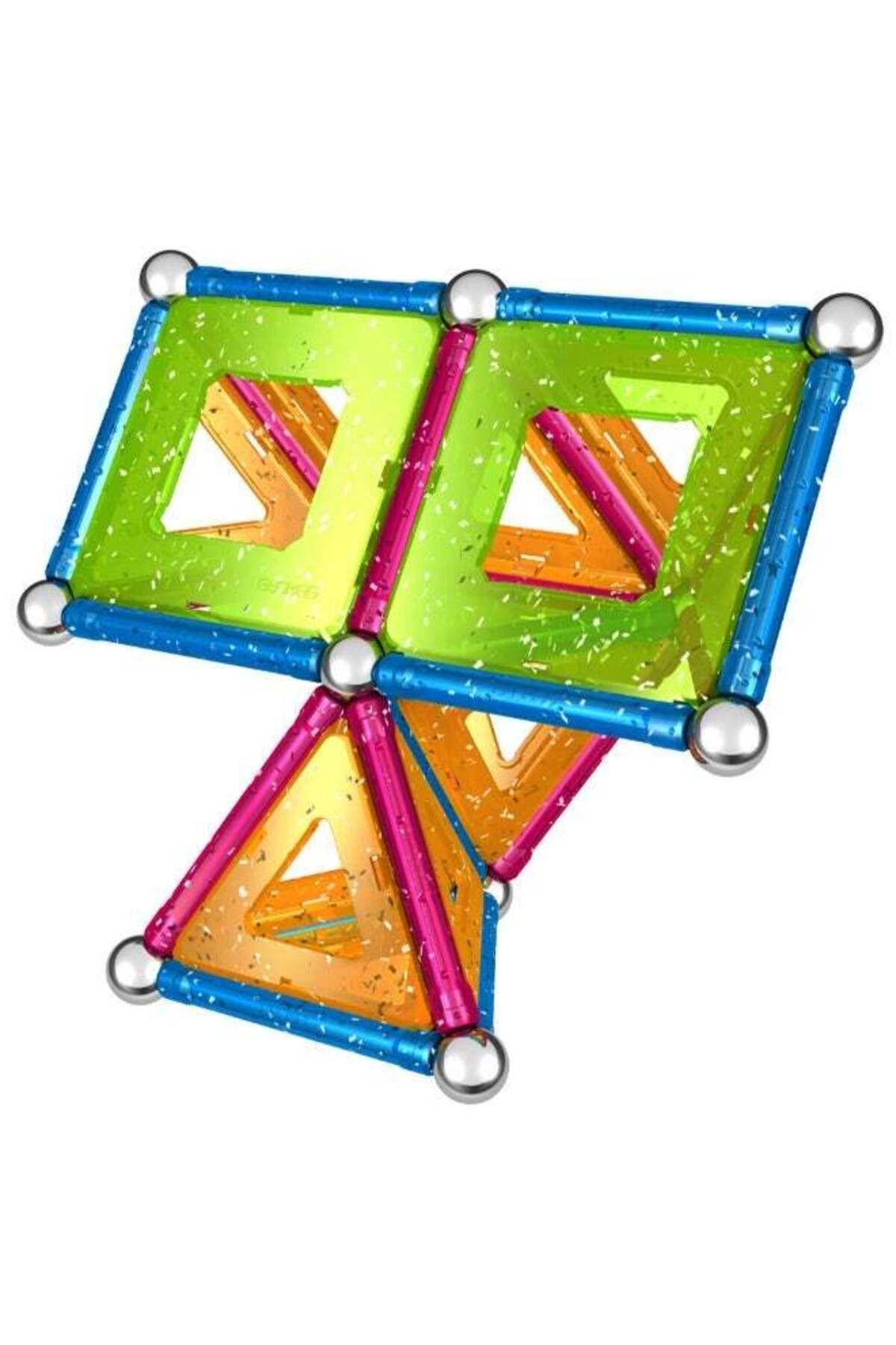 پنلهای مغناطیسی اکلیلی | اسباببازیهای ساختنی برای نوپاها | میلههای مغناطیسی اکلیلی با روکش فلزی