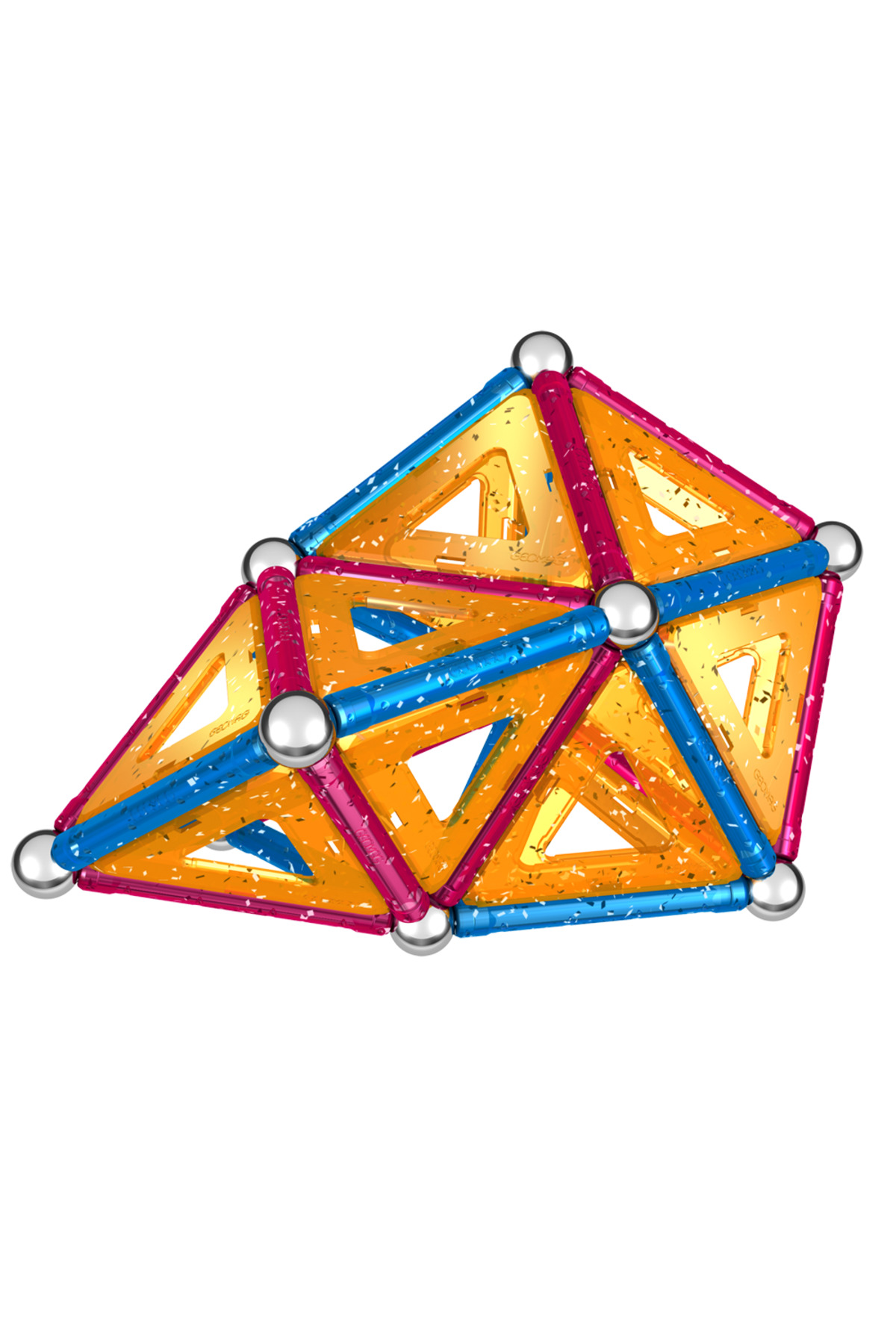 پنلهای مغناطیسی اکلیلی | اسباببازیهای ساختنی برای نوپاها | میلههای مغناطیسی اکلیلی با روکش فلزی