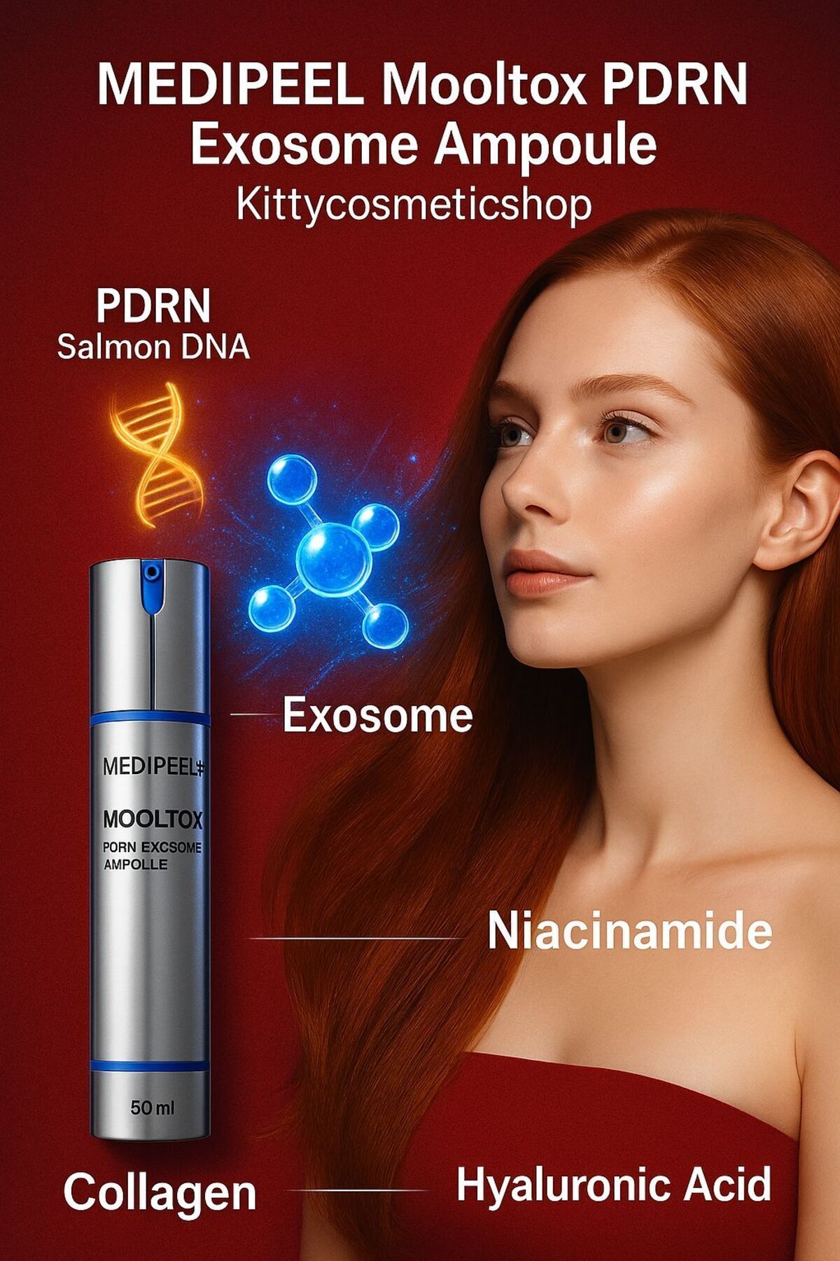Medipeel-Mooltox Pdrn Exosome Ampoule, 50 ml 4