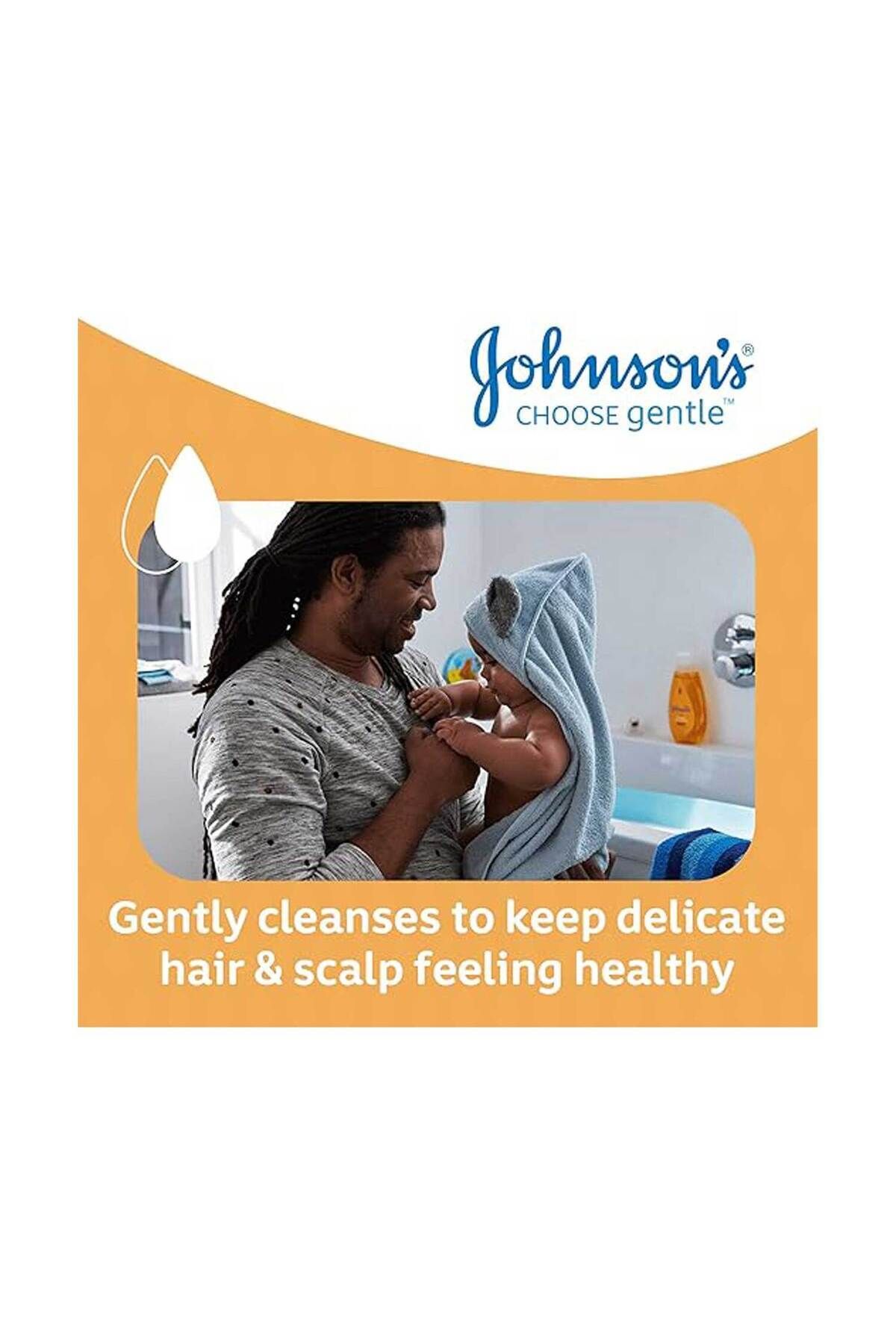 Johnson & Johnson-Johnson's Baby Shampoo 500 ml No More Tears® Gentle Clean for Soft, Shiny Hair & Sensitive Scalp 4