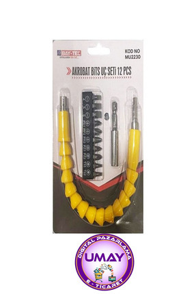 Genel Markalar Bay Tec Mu 2230 Akrobat Bits Uç Seti 12 Parça / Bay Tec