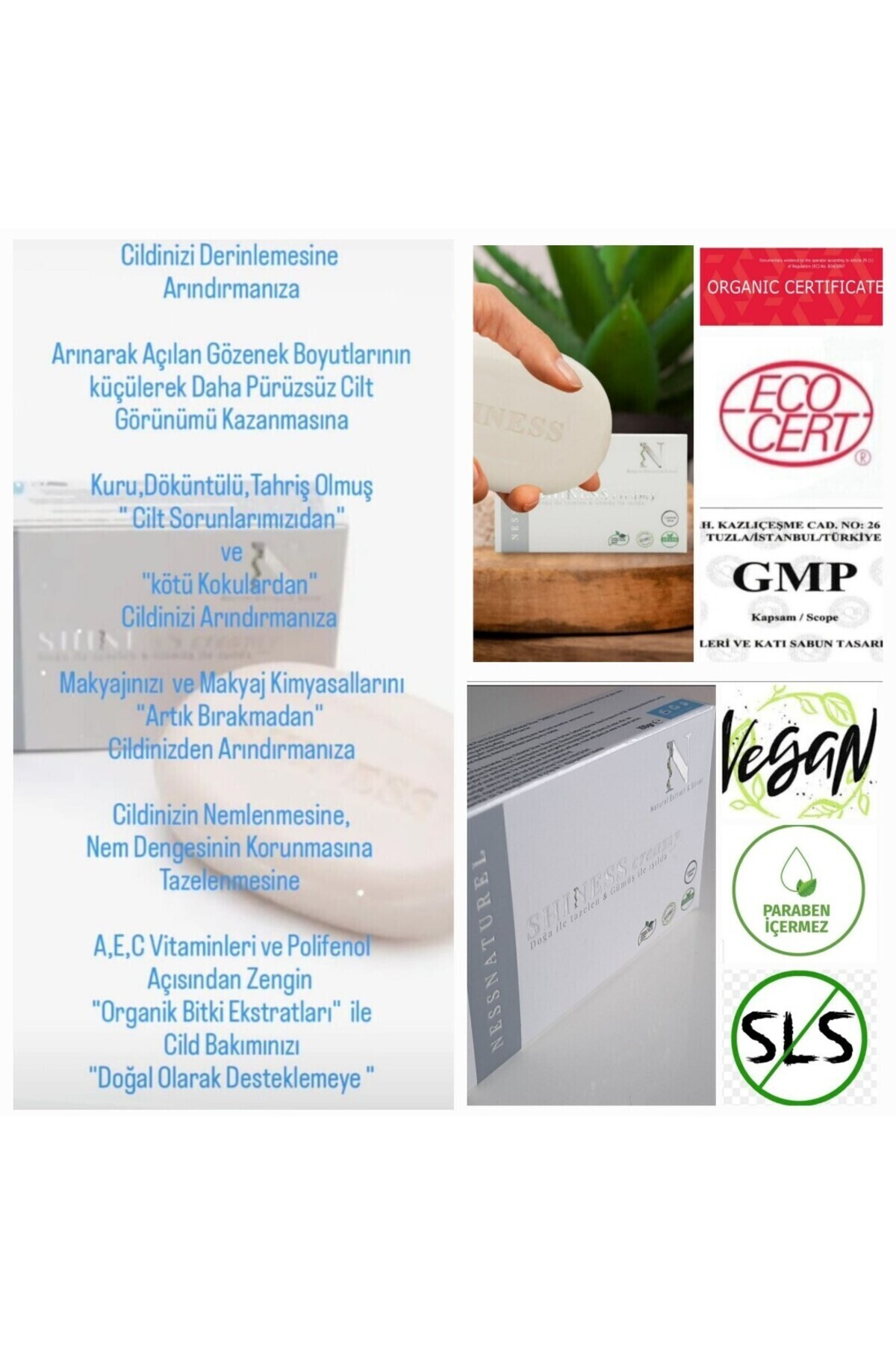 SHINES-Silver Ion Plant Extract Creamy Soap 6