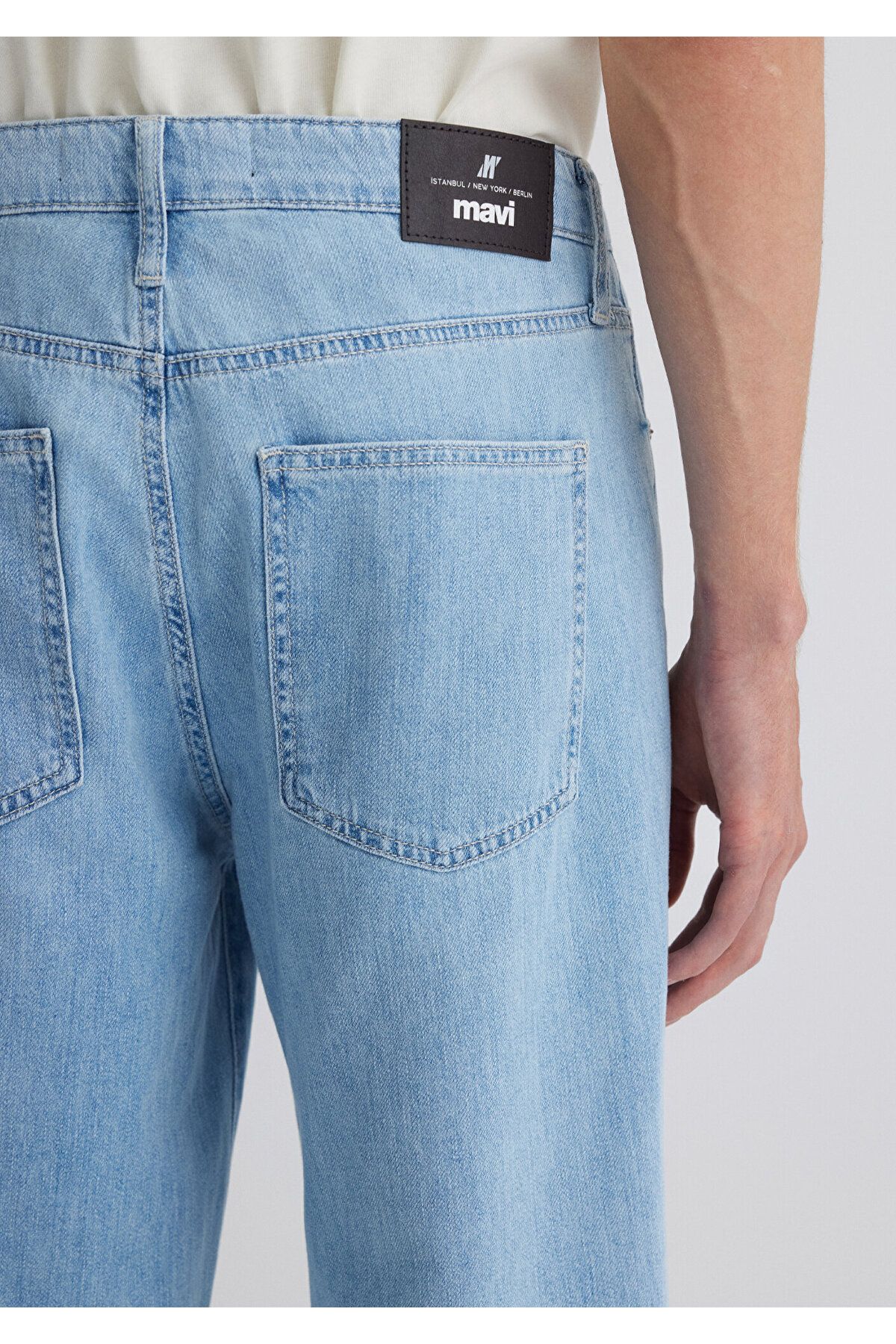 Mavi-Mitte Street Light Blue Denim Jean Trousers 0010101-89518 8